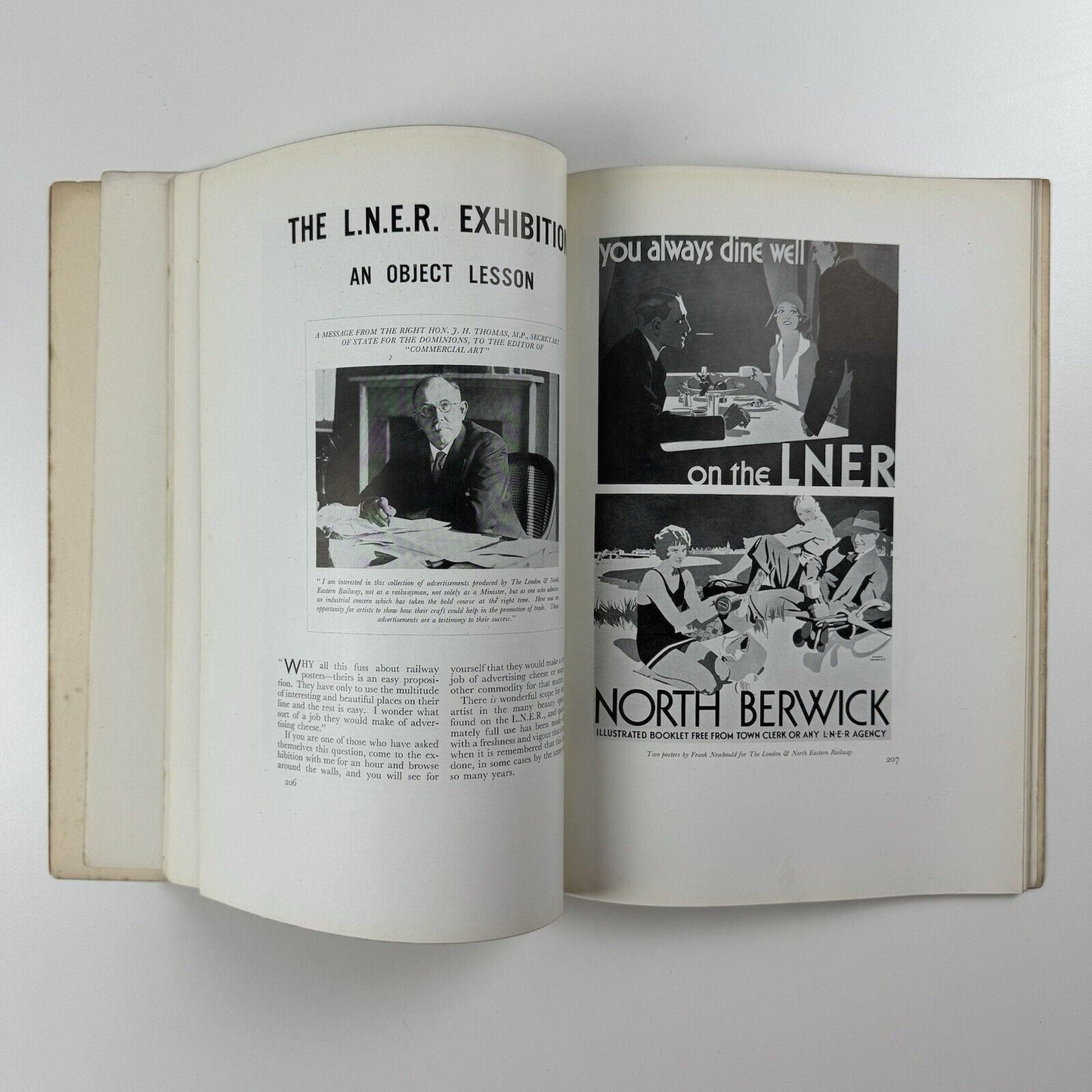 Commercial Art – The Advertisers Magazine | May 1931, Vol 10 No 59. | W.S. Crawford | LNER exhibition