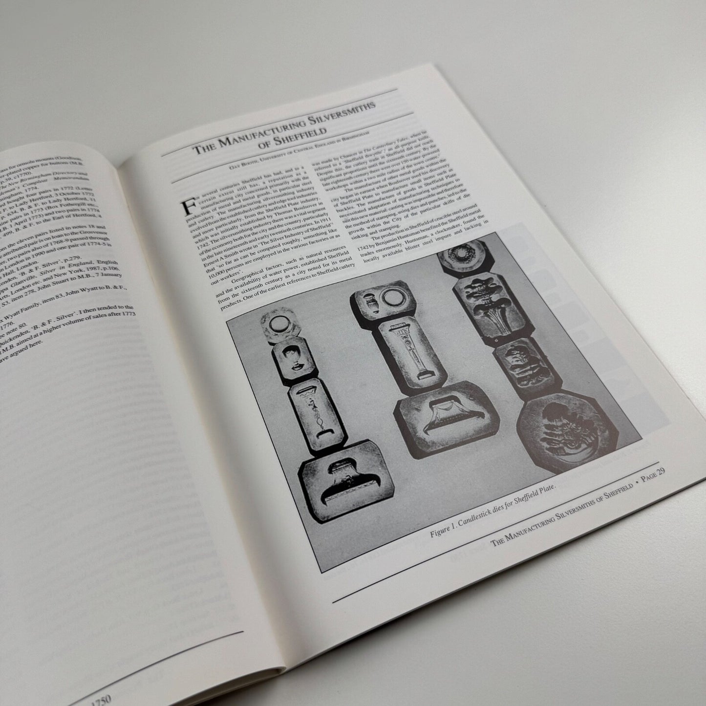 Silver & Jewellery Production & Consumption Since 1750. Edited by Kenneth Quickenden & Neal Adrian Quickenden | University of Central in England in Birmingham (UCE)/Article Press, 1995