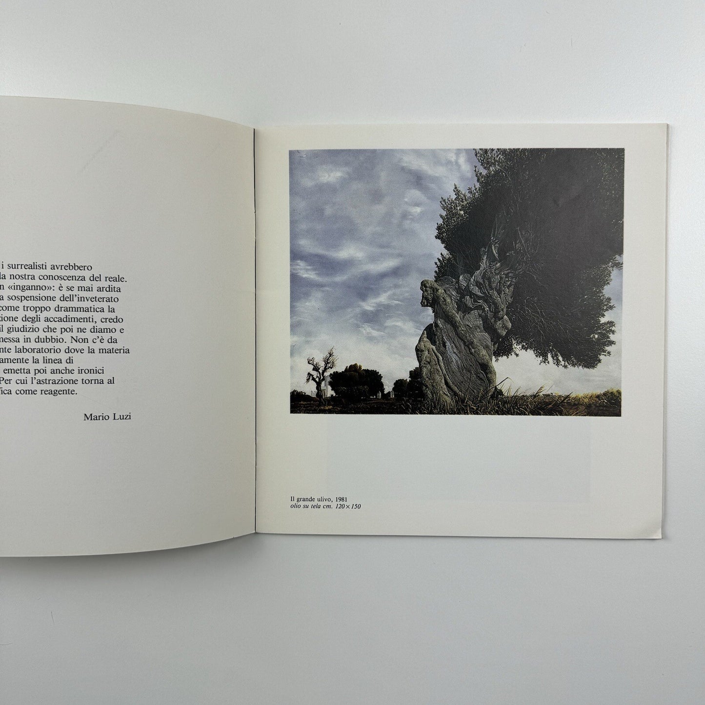 Renato Balsamo | Forni Galleria d’arte 9 April 1983 exhibition catalogue