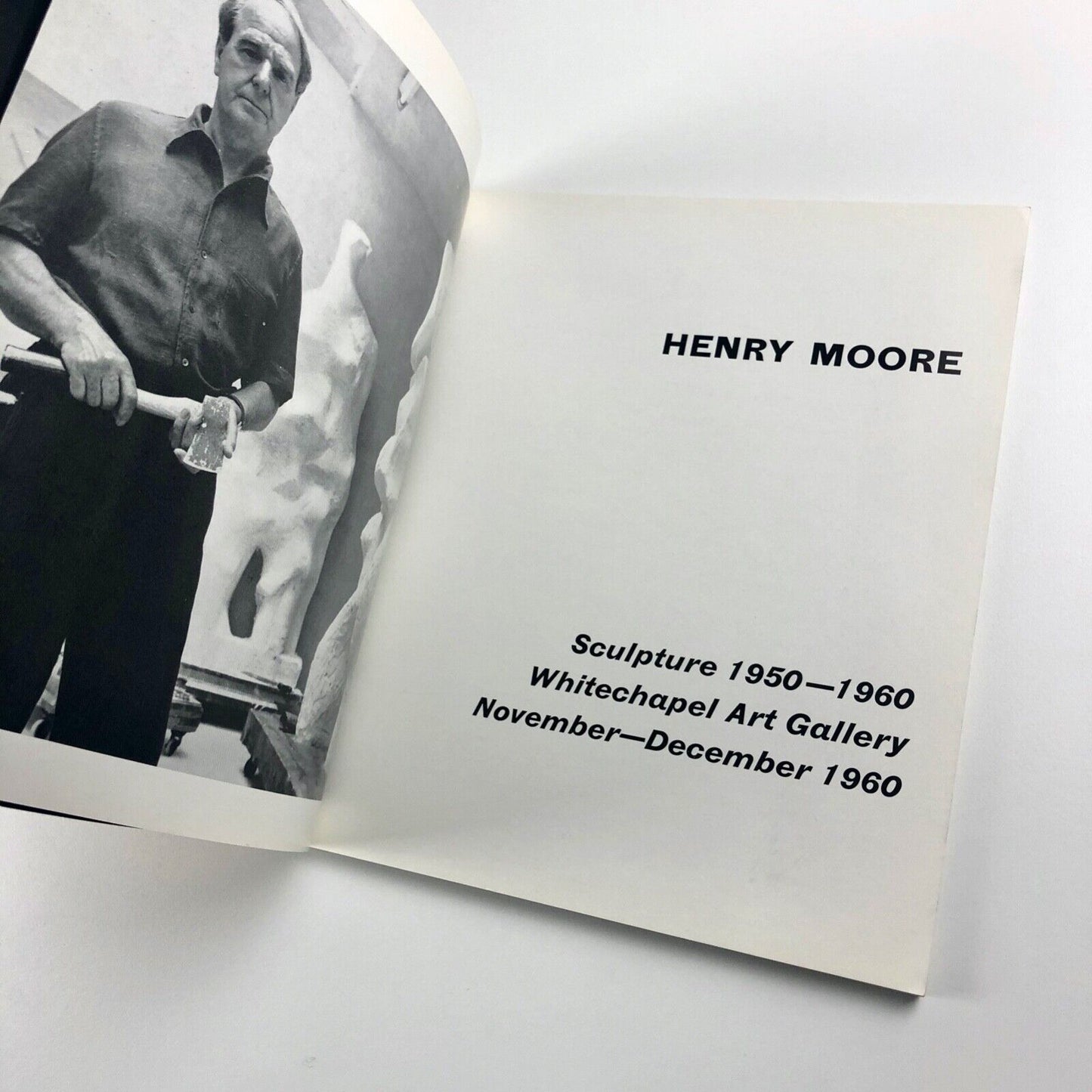 Henry Moore: An Exhibition of Sculpture 1950-1960 | Whitechapel Art Gallery catalogue, 1960