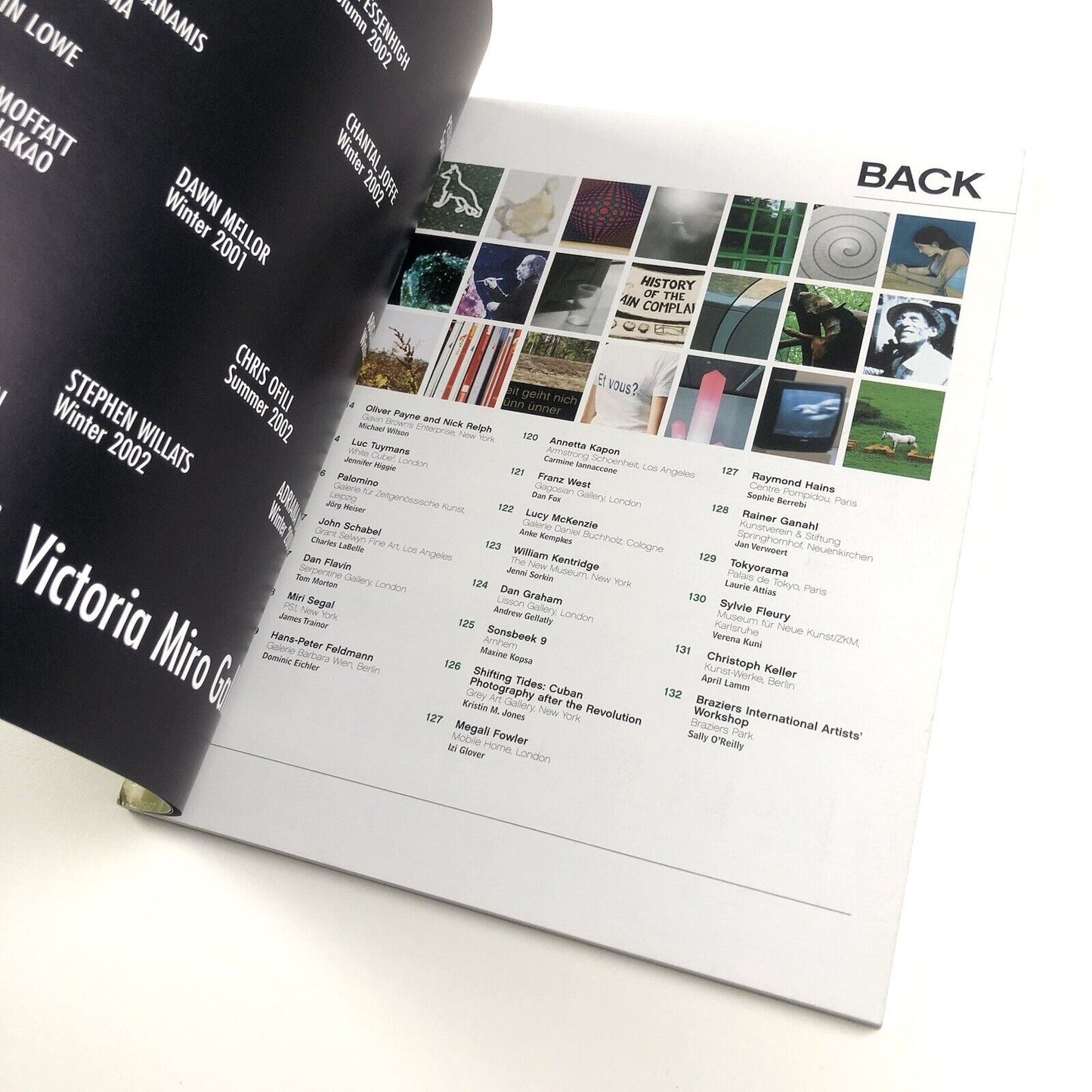 Frieze magazine – Tenth Anniversary issue, November–December 2001