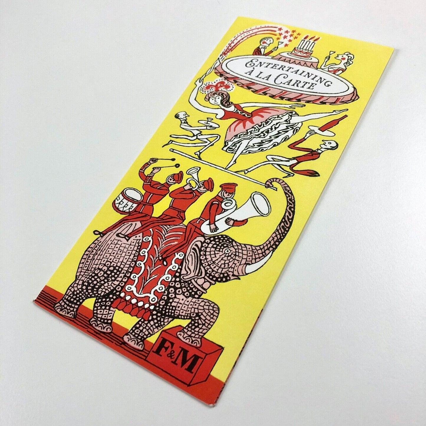 Leaflet – Entertaining à la Carte | Fortnum & Mason | Peyton Skipwith | Mainstone Press, 2007