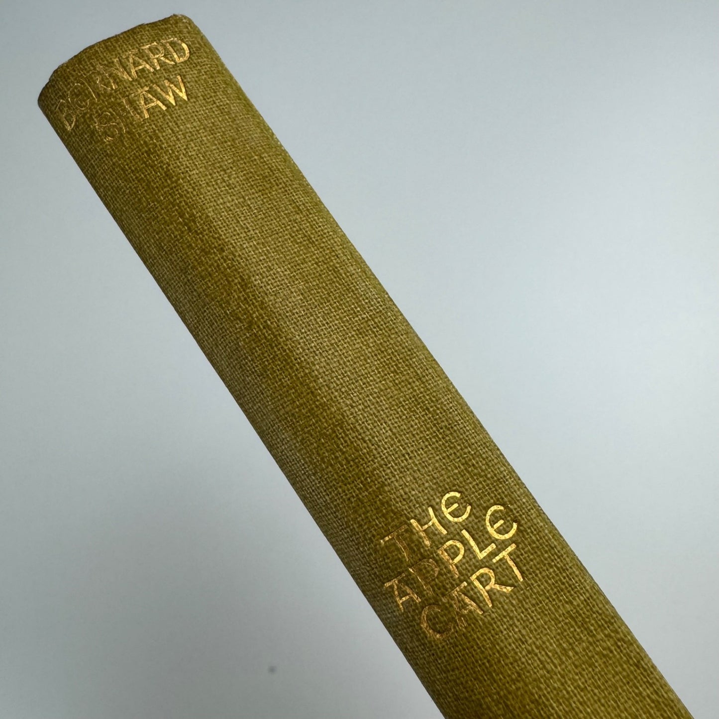 The Apple Cart A Political Extravaganza by Bernard Shaw. Constable & Co, 1930