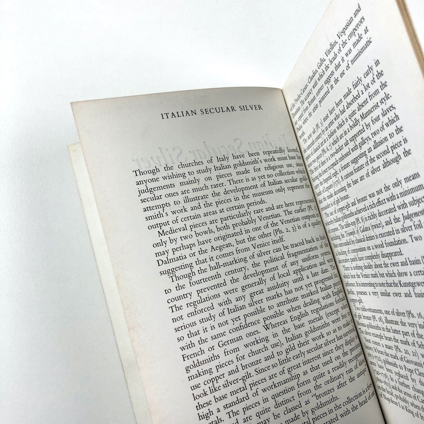 Italian Secular Silver | Victoria & Albert Museum Small Picture Book No.57, 1962