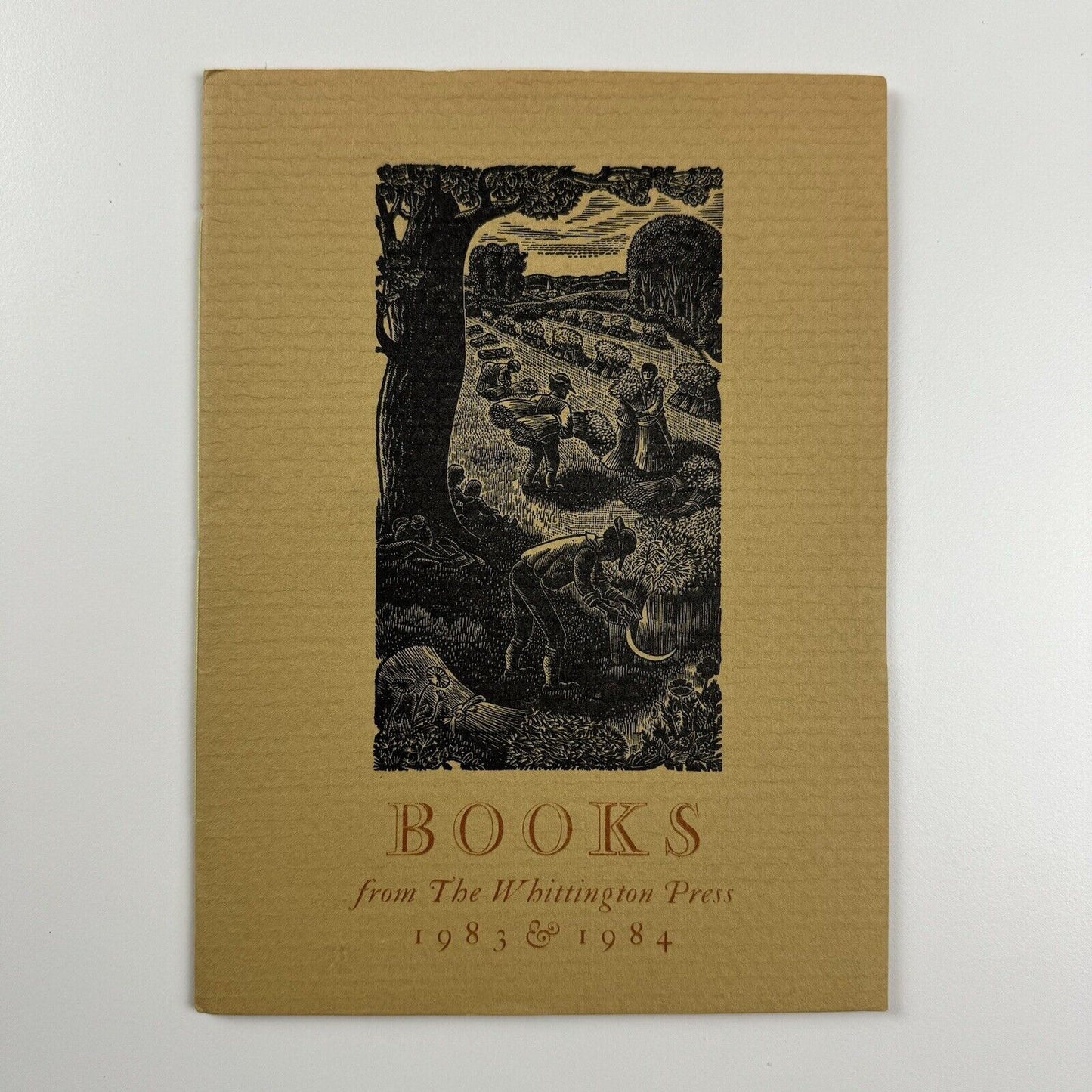 Books from The Whittington Press 1983 & 1984 | Leaflet/prospectus
