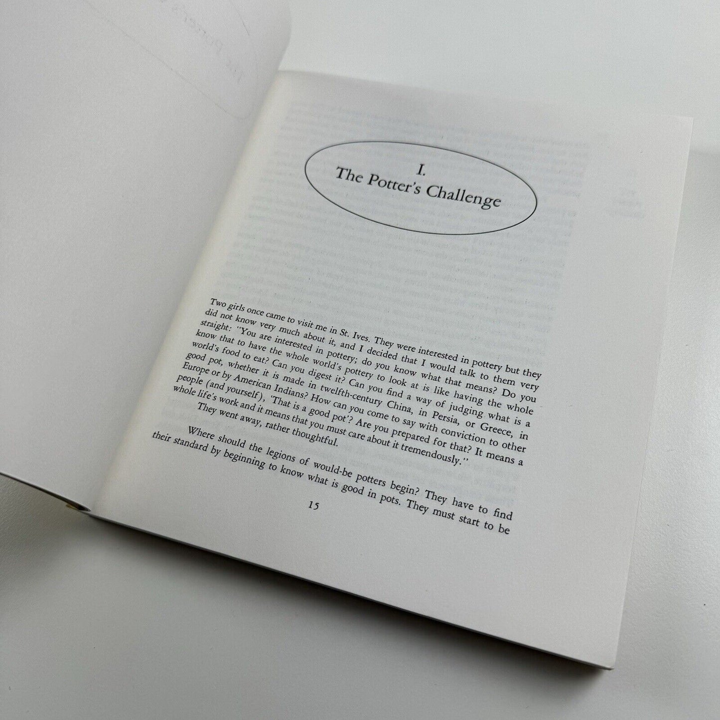 Bernard Leach. The Potter’s Challenge edited by David Outerbridge | Souvenir Press, 1986