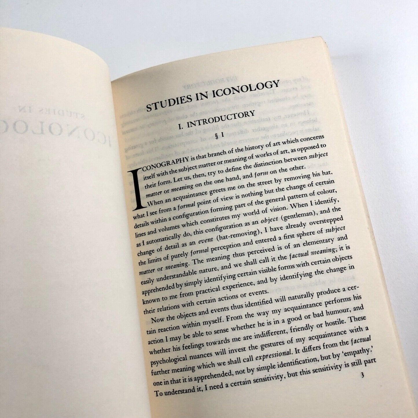 Studies in Iconology. Humanistic Themes in the Art of the Renaissance by Erwin Panofsky | Harper & Row, New York, 1967