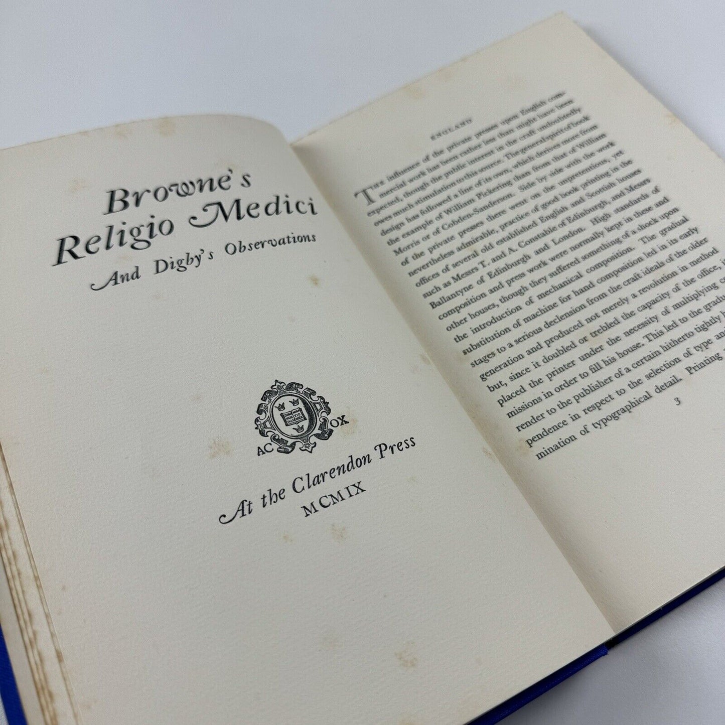 A review of recent typography in England, the United States France & Germany by Stanley Morison | The Fleuron Limited, London, 1927