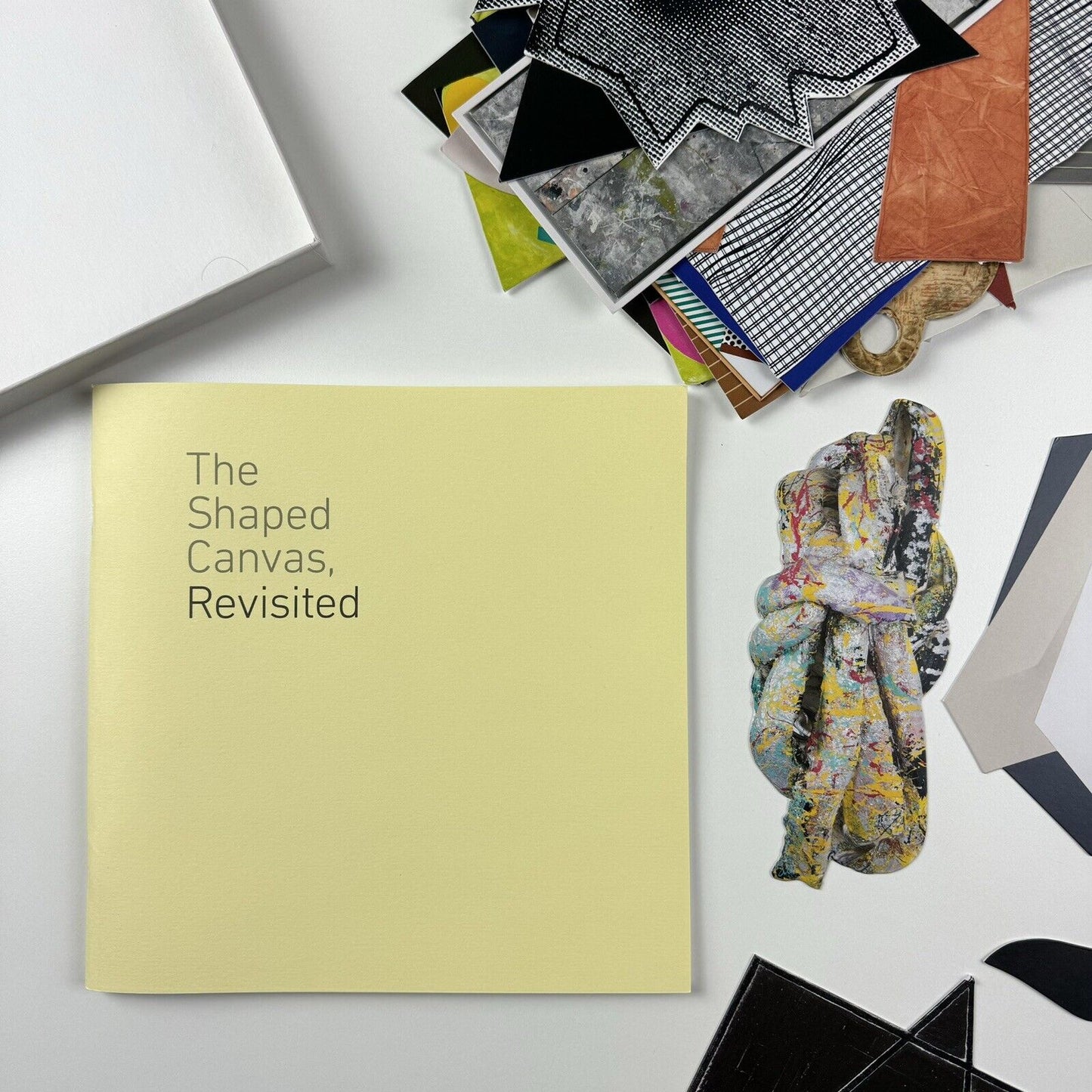 The Shaped Canvas Revisited | Catalogue and die-cut shapes | Luxembourg & Dayan, 2014