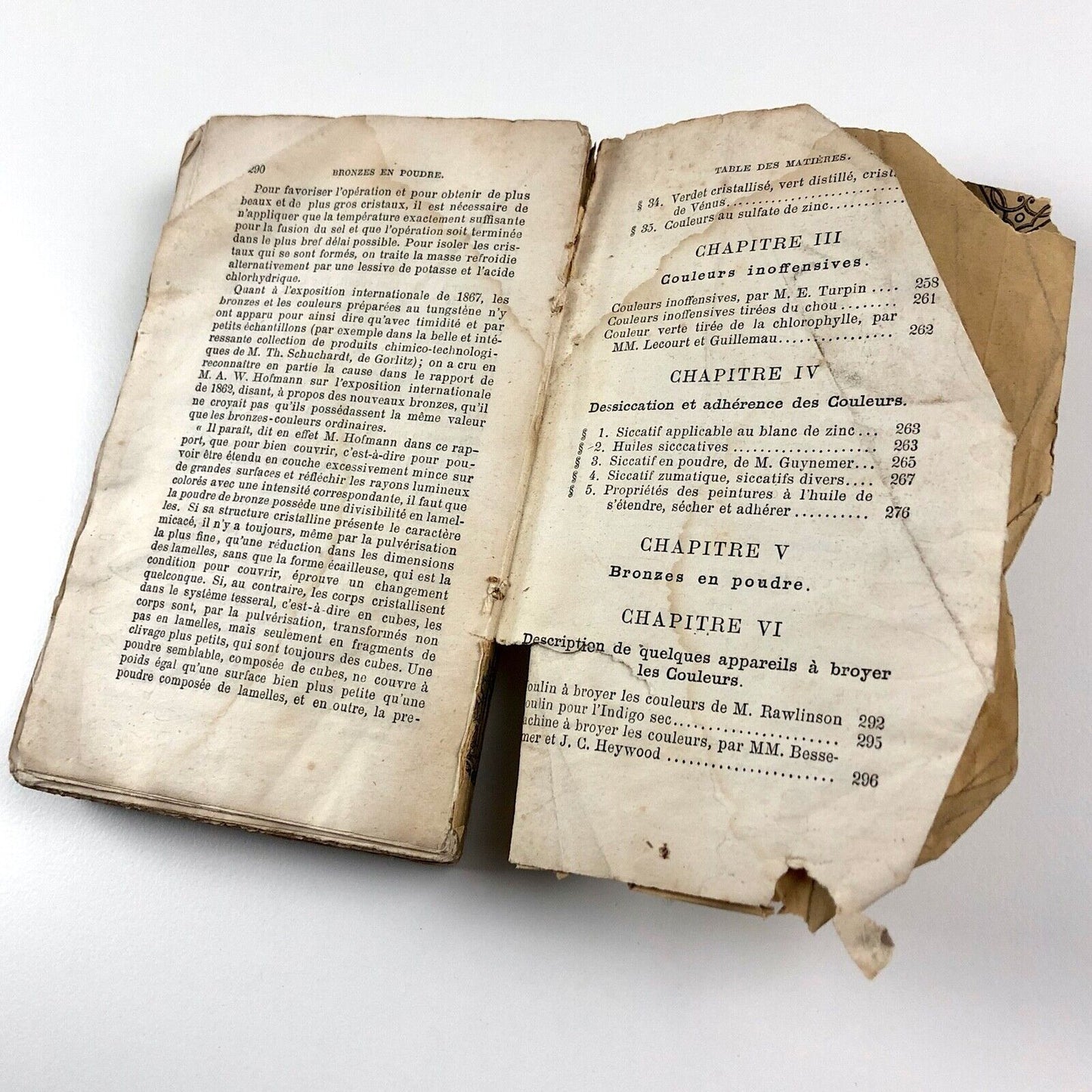 Encyclopédie-Roret Fabricant de Couleurs A L'Huile et a L'Eau Tome Deuxième | Librairie Encyclopédique de Roret, 1884