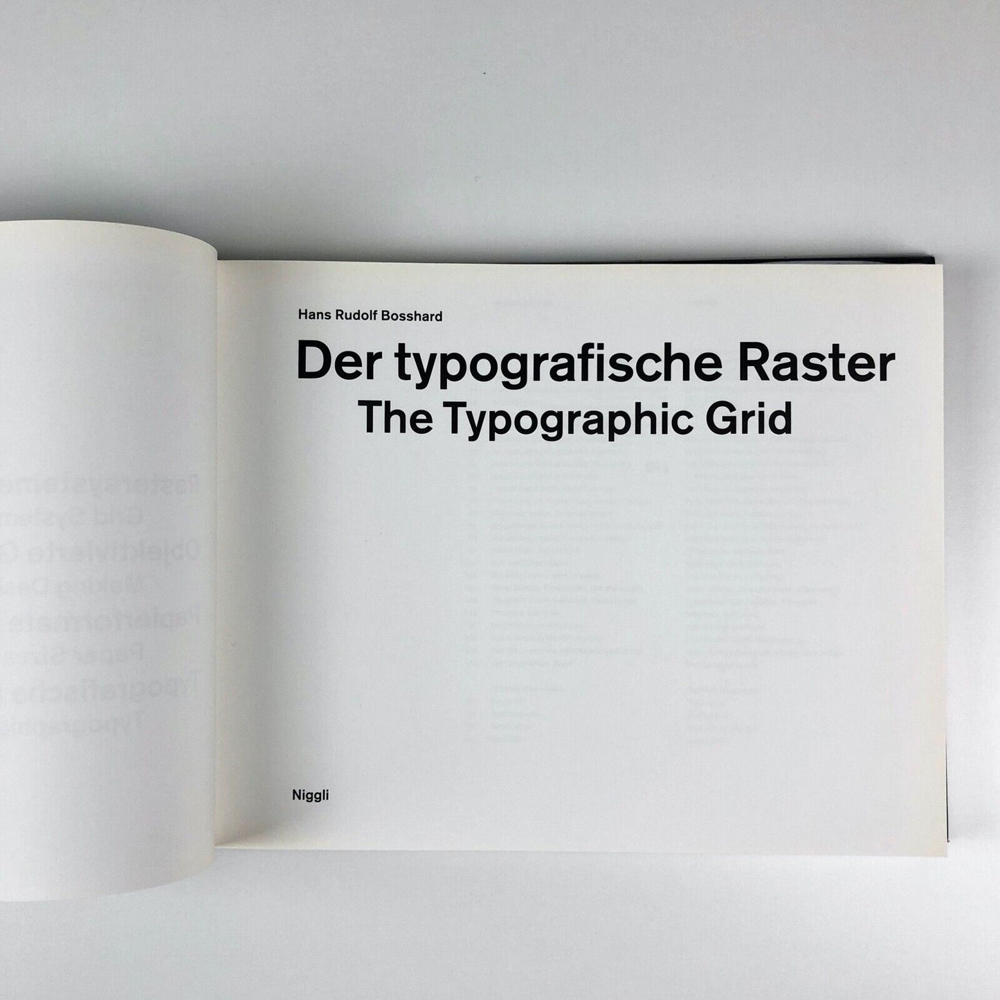 Der Typographische Raster | The Typographic Grid, by Hans Rudolf Bosshard, 2000
