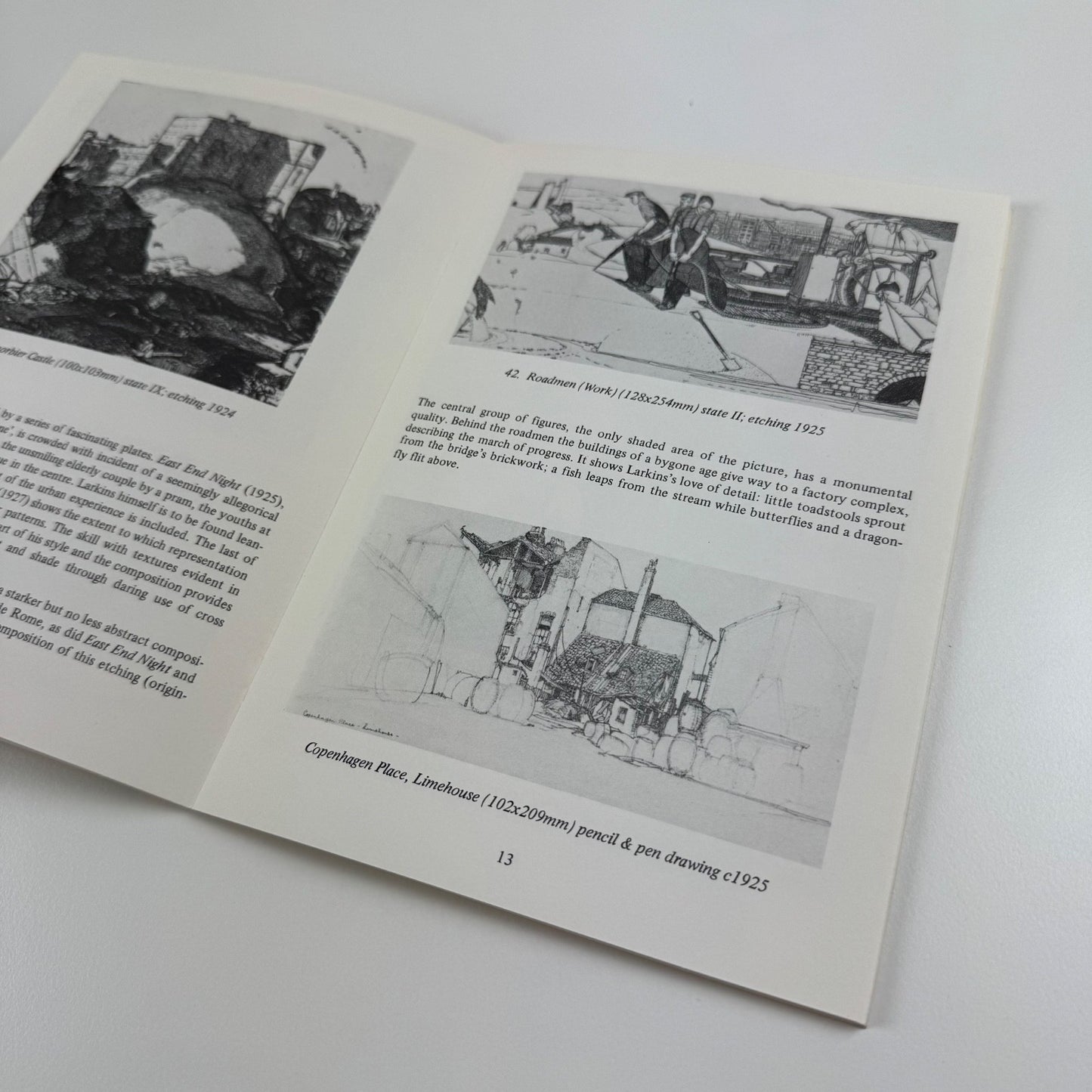 William Larkins. Etchings of the East End in the 1920s | Robin Garton 1979