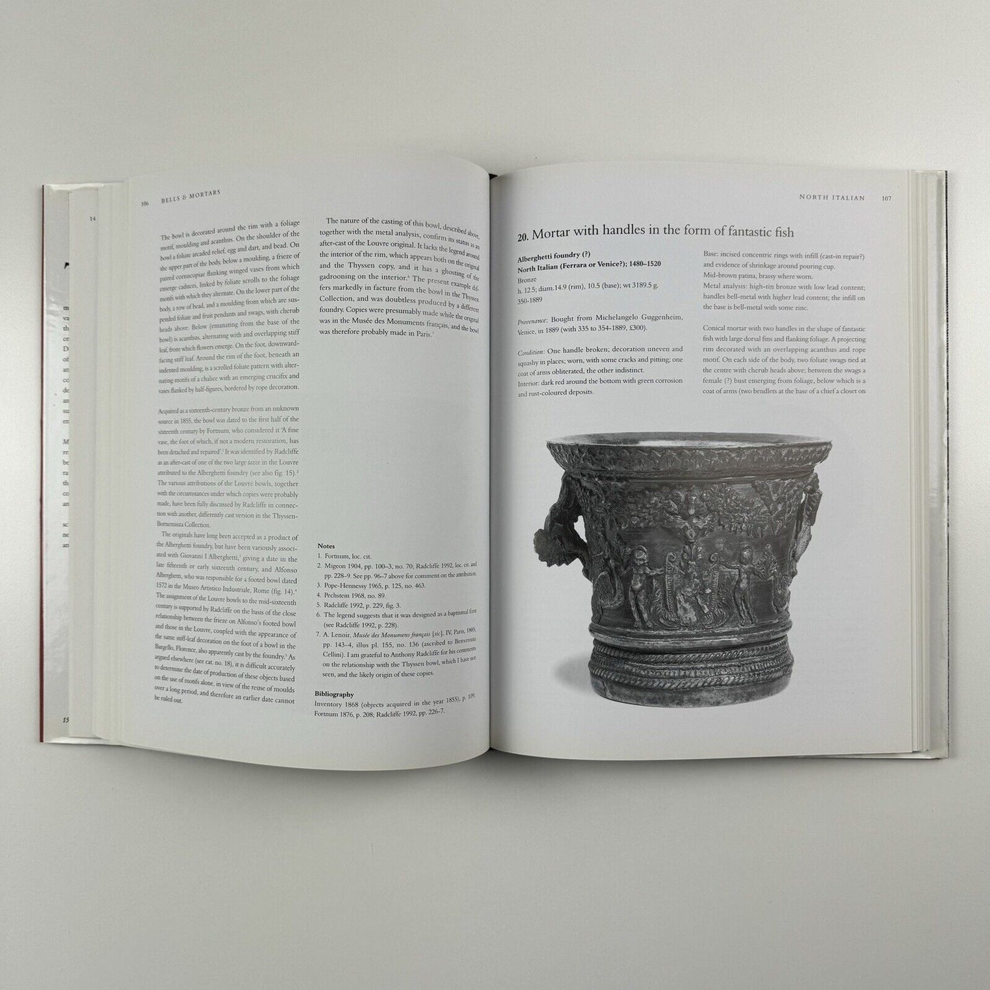 Bells & Mortars – Catalogue of Italian Bronzes in the V&A by Peta Motture | V&A Publications, 2001