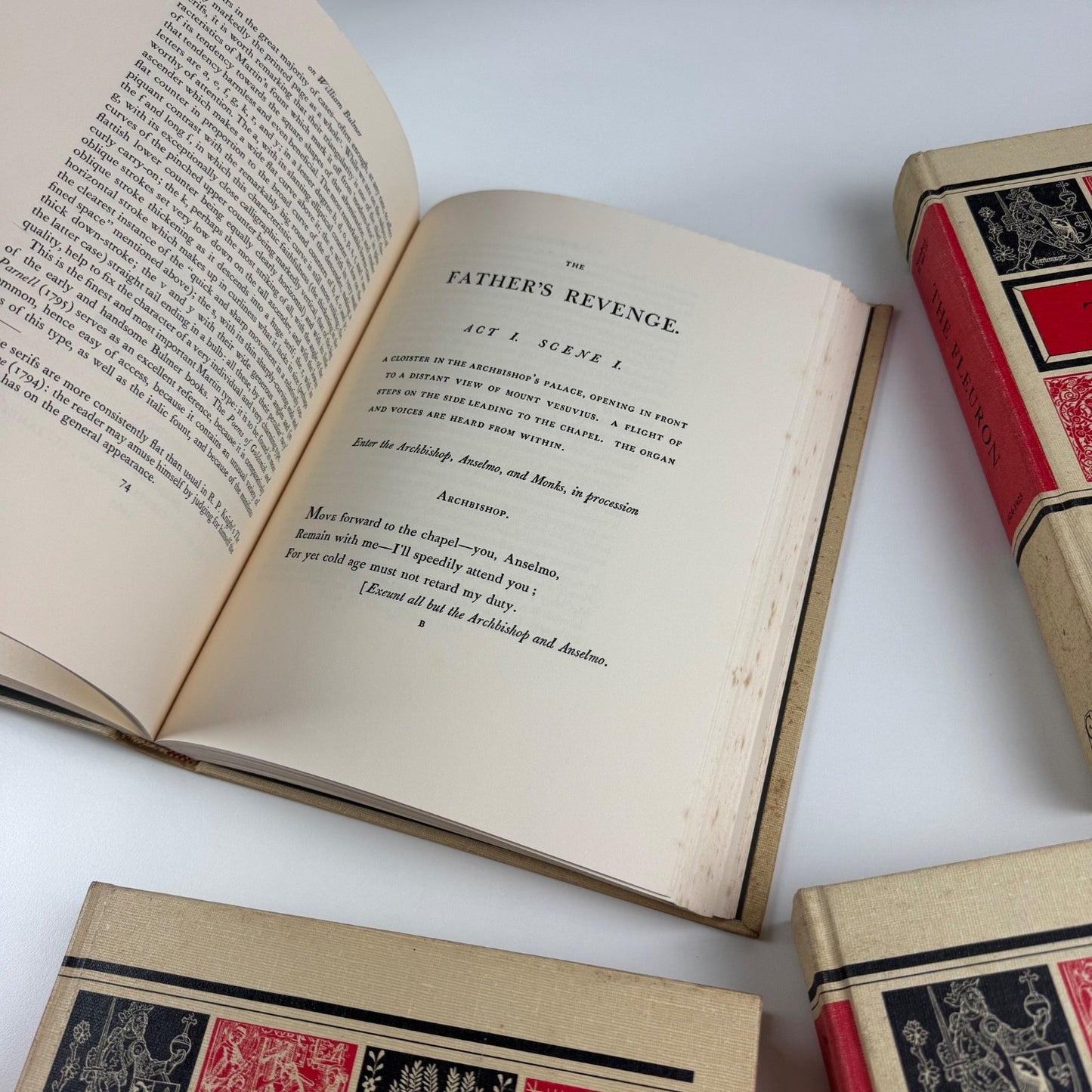 The Fleuron Journal of Typography by Stanley Morison 5 vols reprint 1970