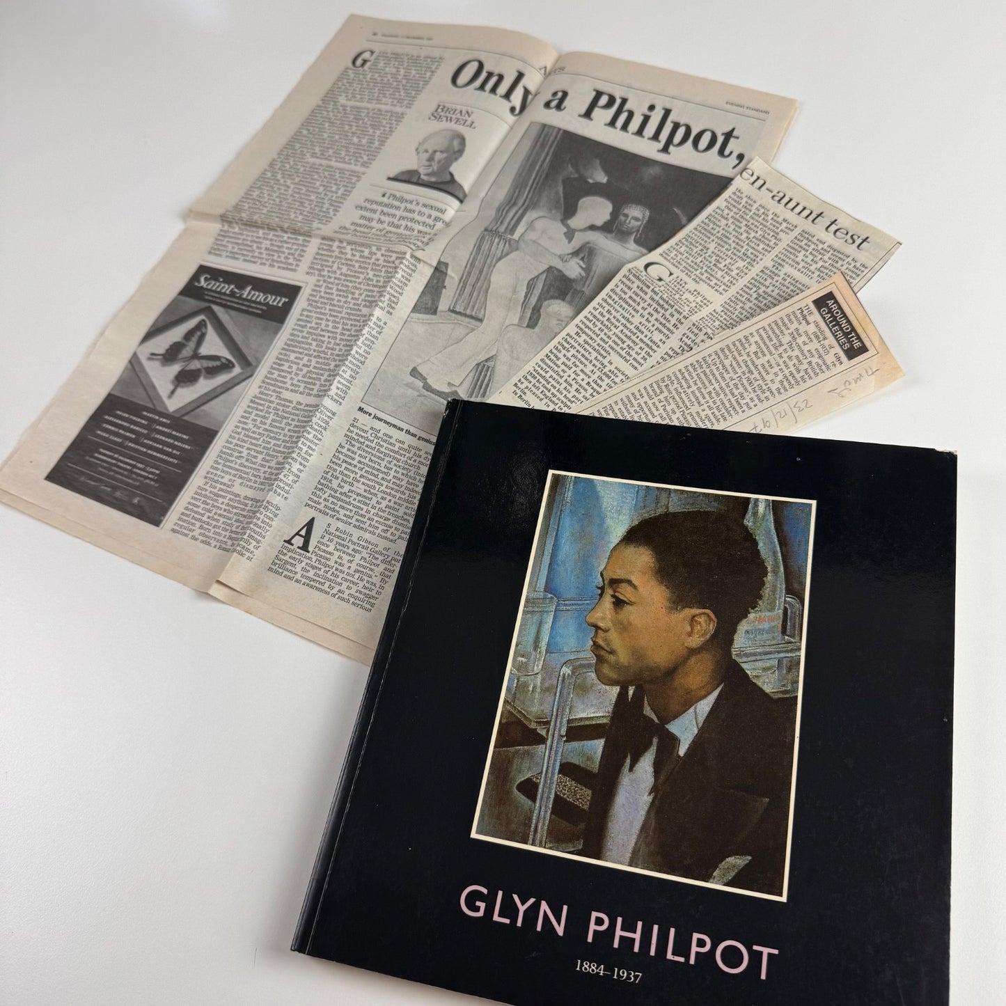 Glyn Philpot. Edwardian Aesthete to Thirties Modernist by Robin Gibson NPG 1984/85