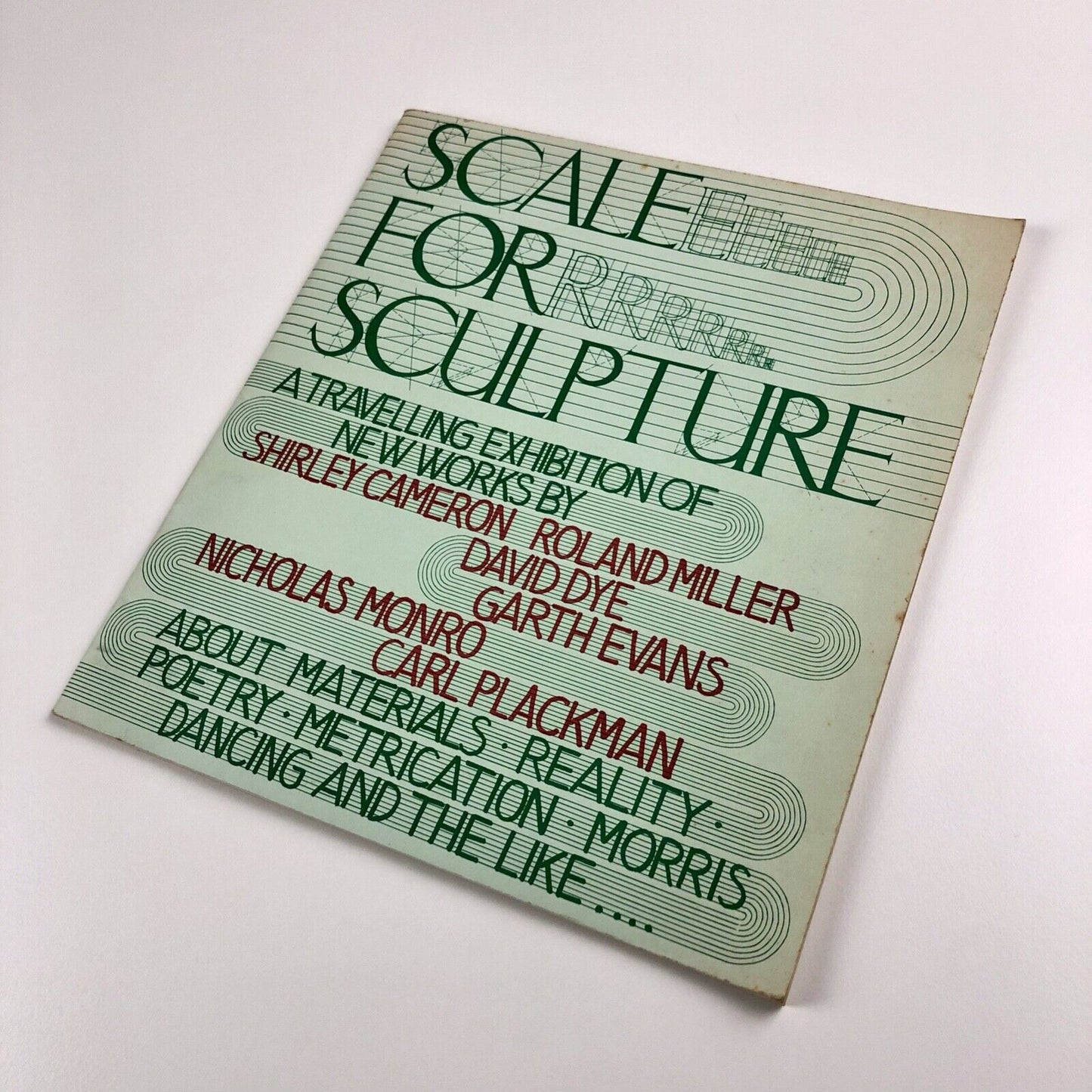 Scale for Sculpture | Serpentine Gallery catalogue | Arts Council | Carol Hogben, 1978