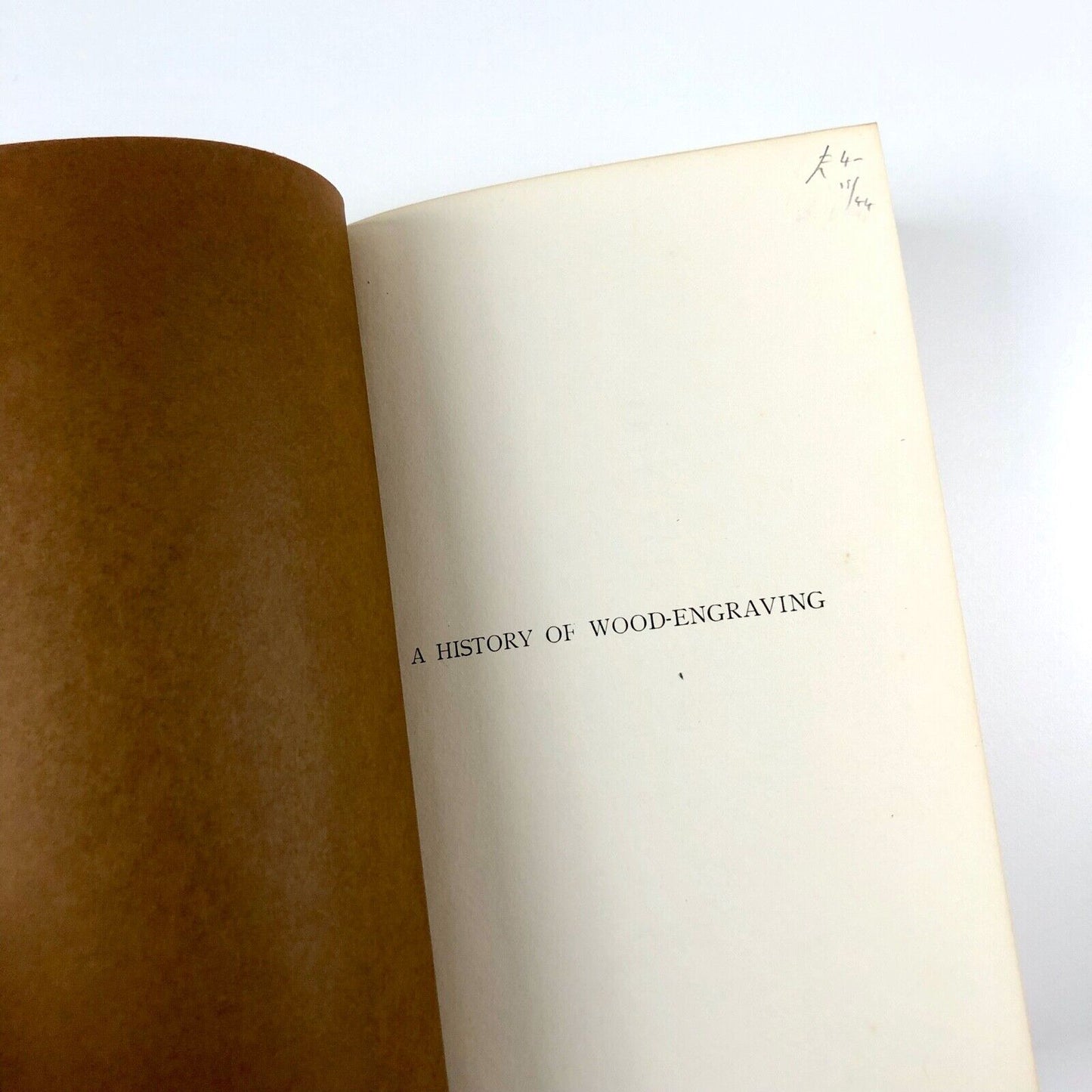 A History of Wood-engraving by George E. Woodberry Gale |Facsimile edition, 1969