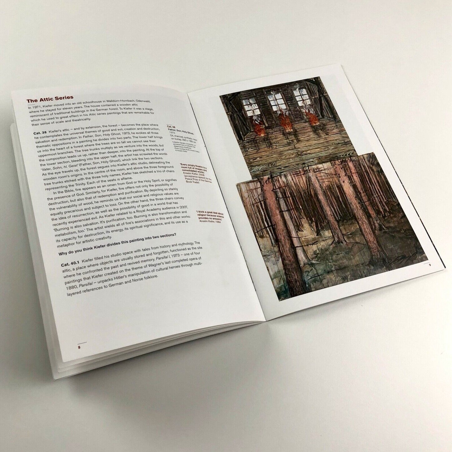 Anselm Kiefer | Royal Academy of Arts 'Exhibition in Focus' booklet, 2014
