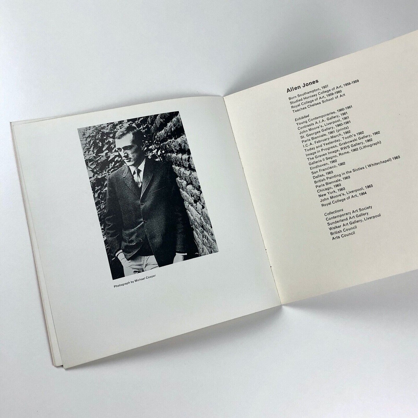 Allen Jones: Work | Arthur Tooth & Sons exhibition catalogue, Jan-Feb 1964