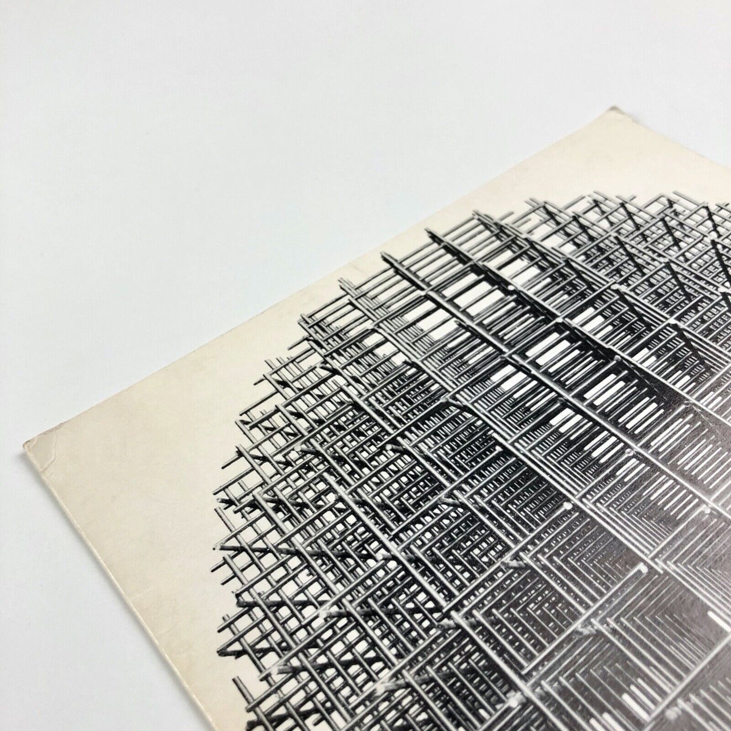 Folding card for François Morellet Paintings, drawings and objects 1954-1977 | Annely Juda Fine Art, 1977