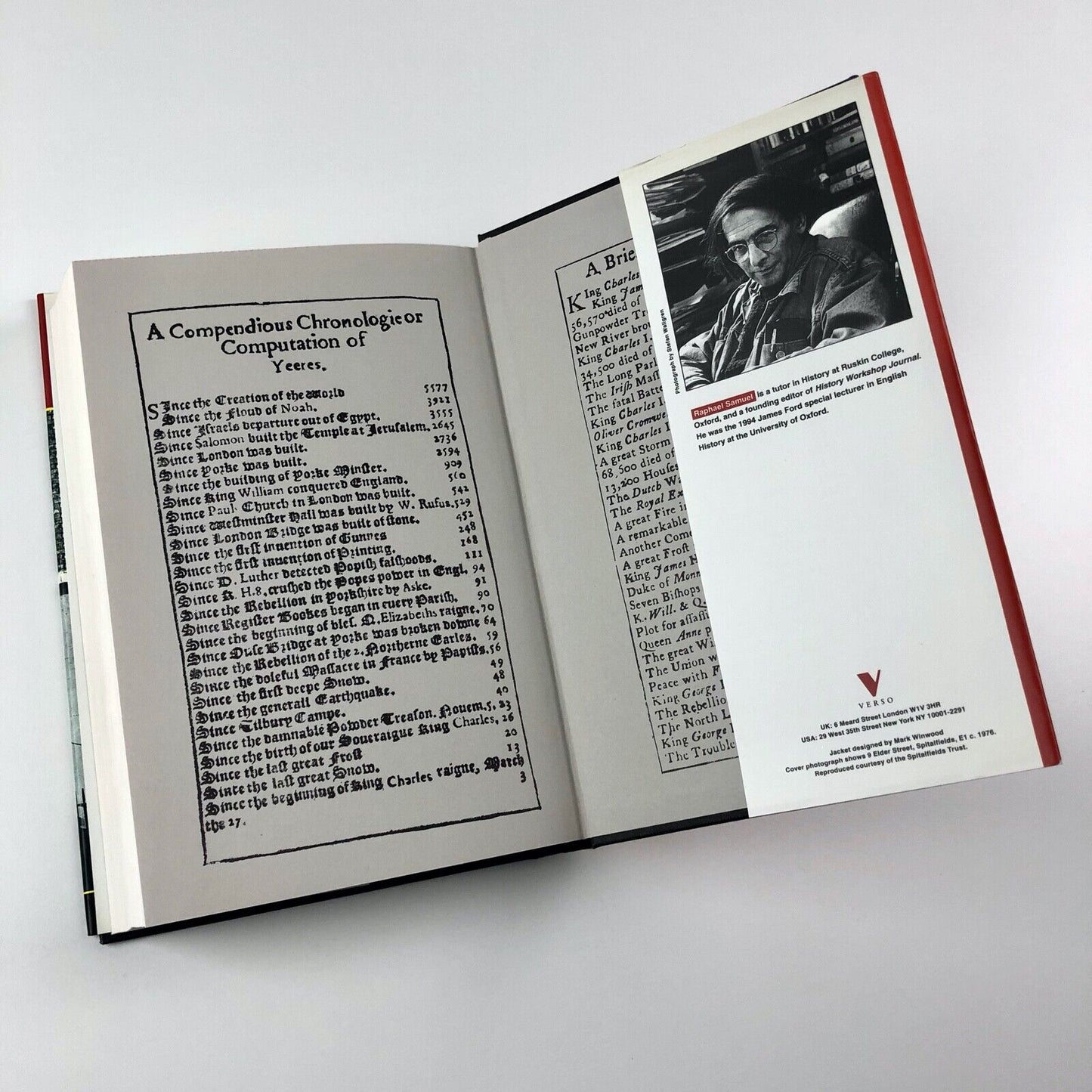 Theatres of Memory. Volume 1: Past and Present in Contemporary Culture by Raphael Samuel | Verso 1994