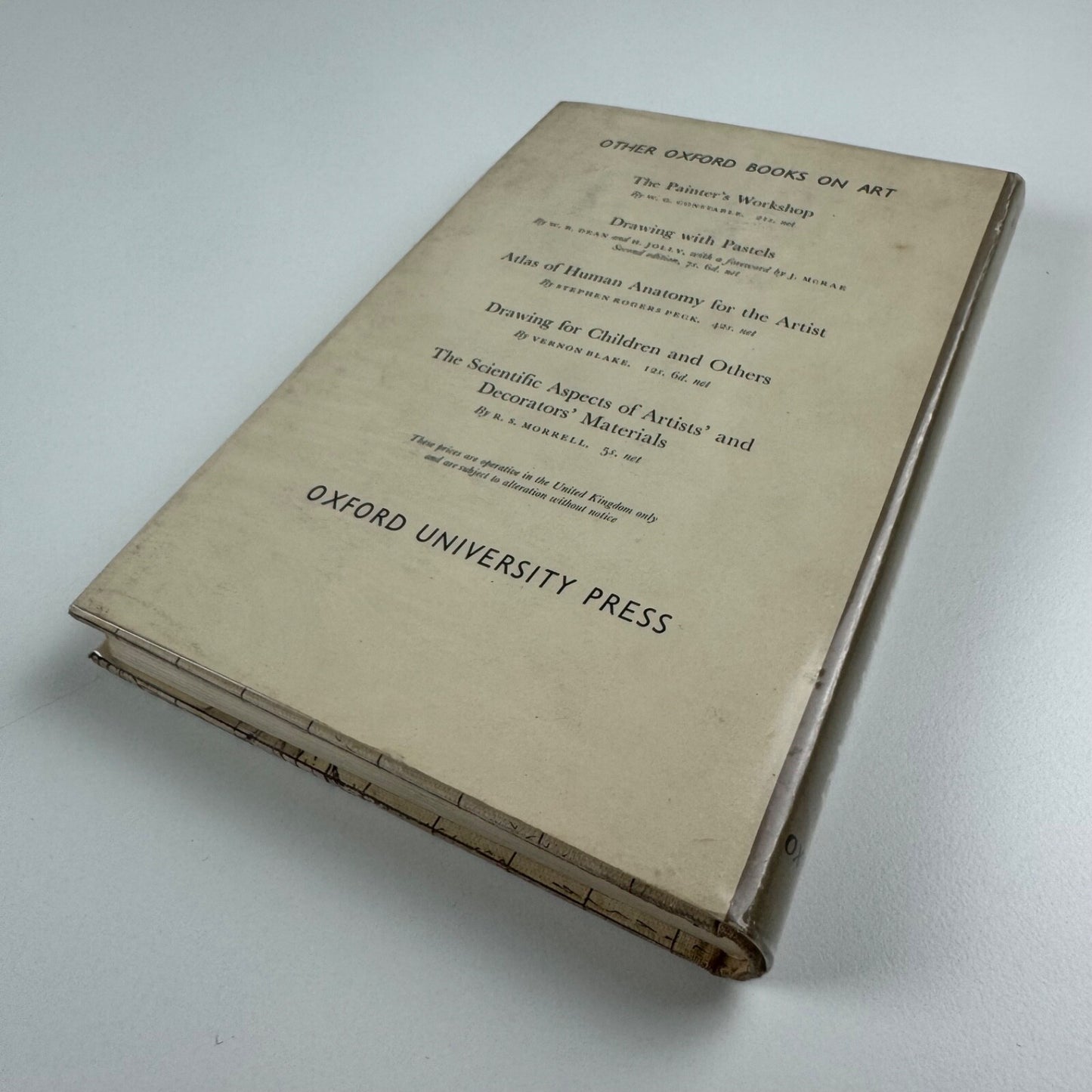 Preparation for Painting. The Purpose and Materials of the Artist by Lynton Lamb | Oxford University Press, 1955 second impression