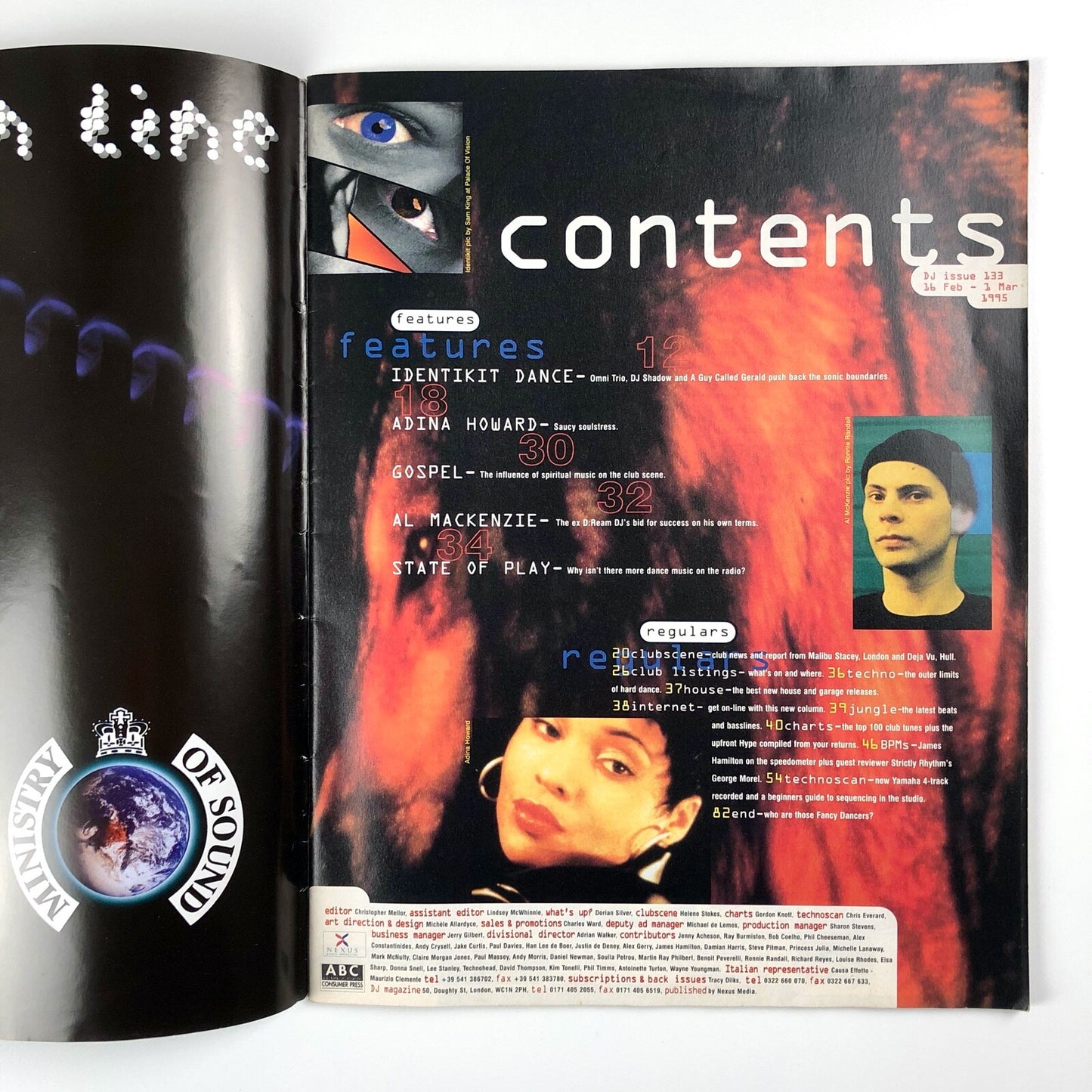 DJ magazine | Nexus Media | February-March 1995 issue, No.133
