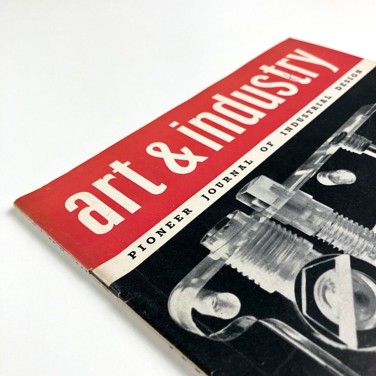 Art & Industry Journal of Industrial Design Feb 1955 | McKnight Kauffer / Ashley Havinden