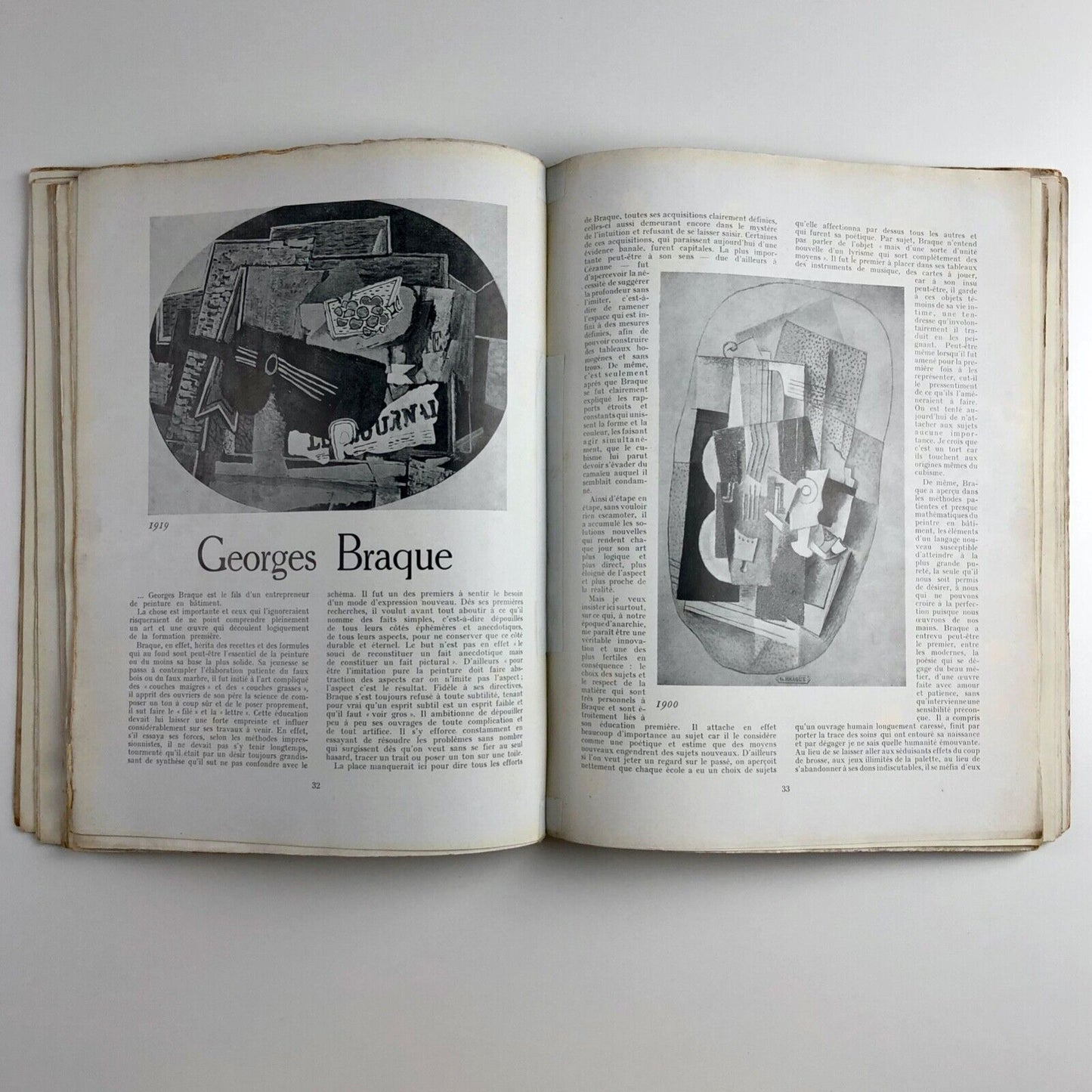 Cahiers D'Art 1-2 | Georges Braques Musée des Beaux-Arts de Bâle, 1933