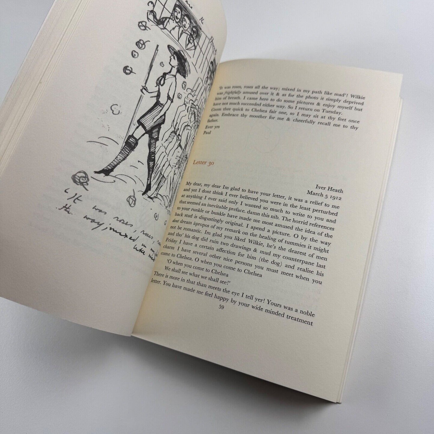 Dear Mercia. Paul Nash letter to Mercia Oakley 1909-1918 edited by Janet Boulton. Introduction by Clare Colvin | Smith Settle, 1992