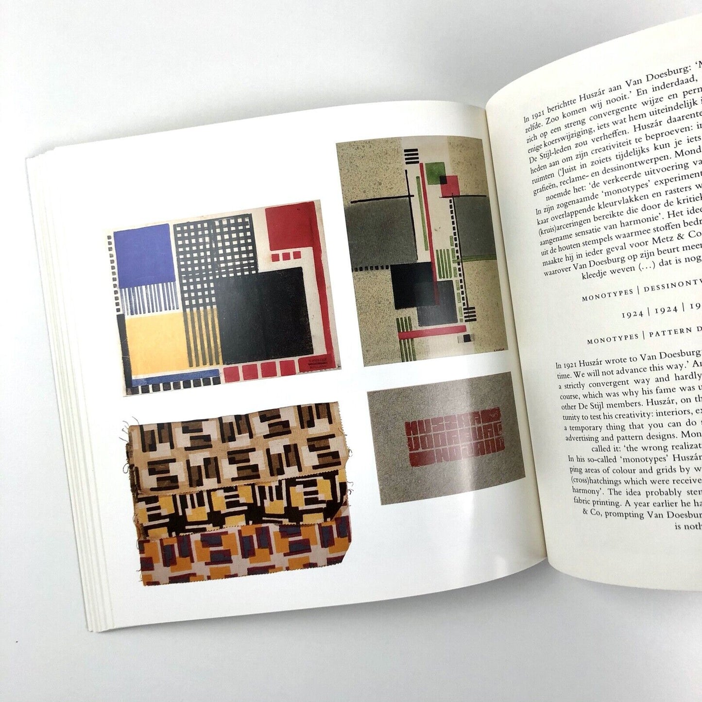 Vilmos Huszár by Ad de Visser | Text in English and Dutch | SEP Arnhem, 1993 | De Stijl