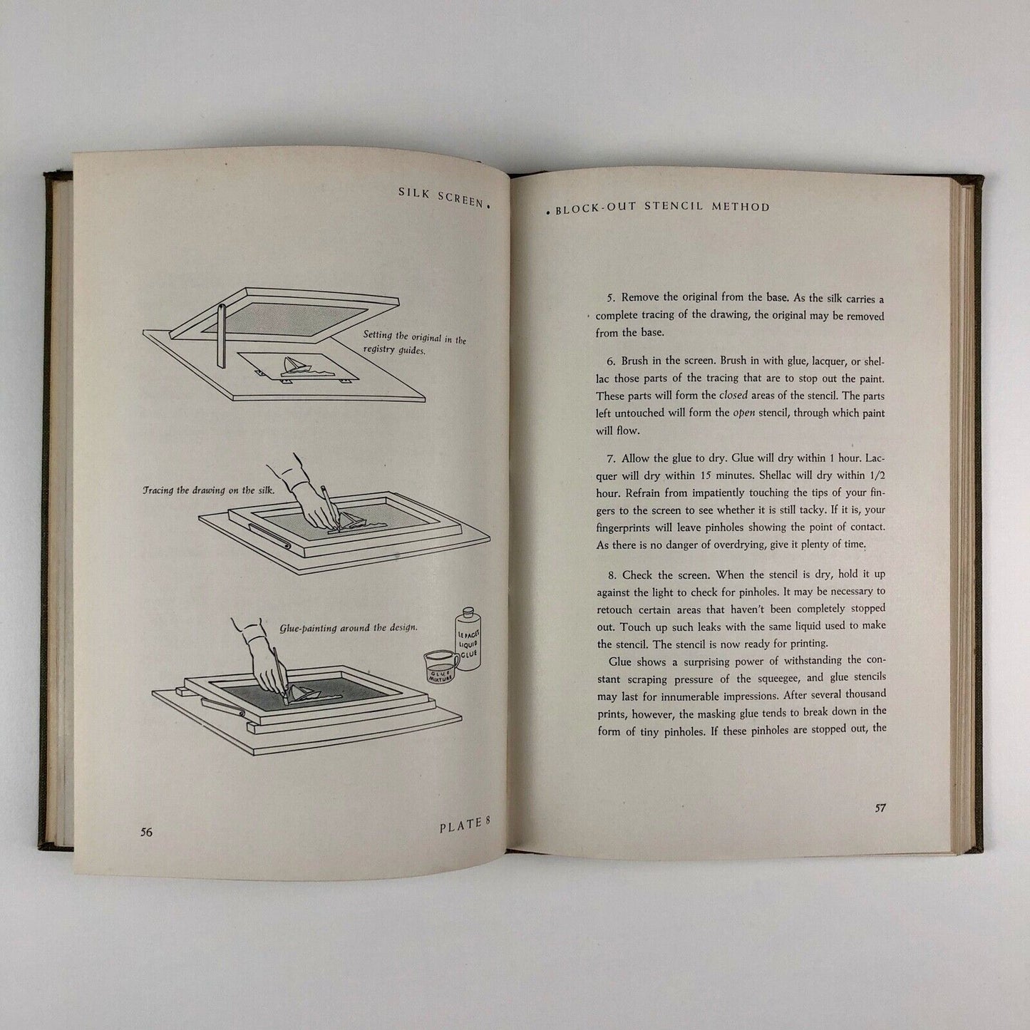 Silk screen Stenciling as a Fine Art by J. I. Biegeleisen and Max Arthur Cohn | McGraw-Hill Book Co, New York and London, 1942