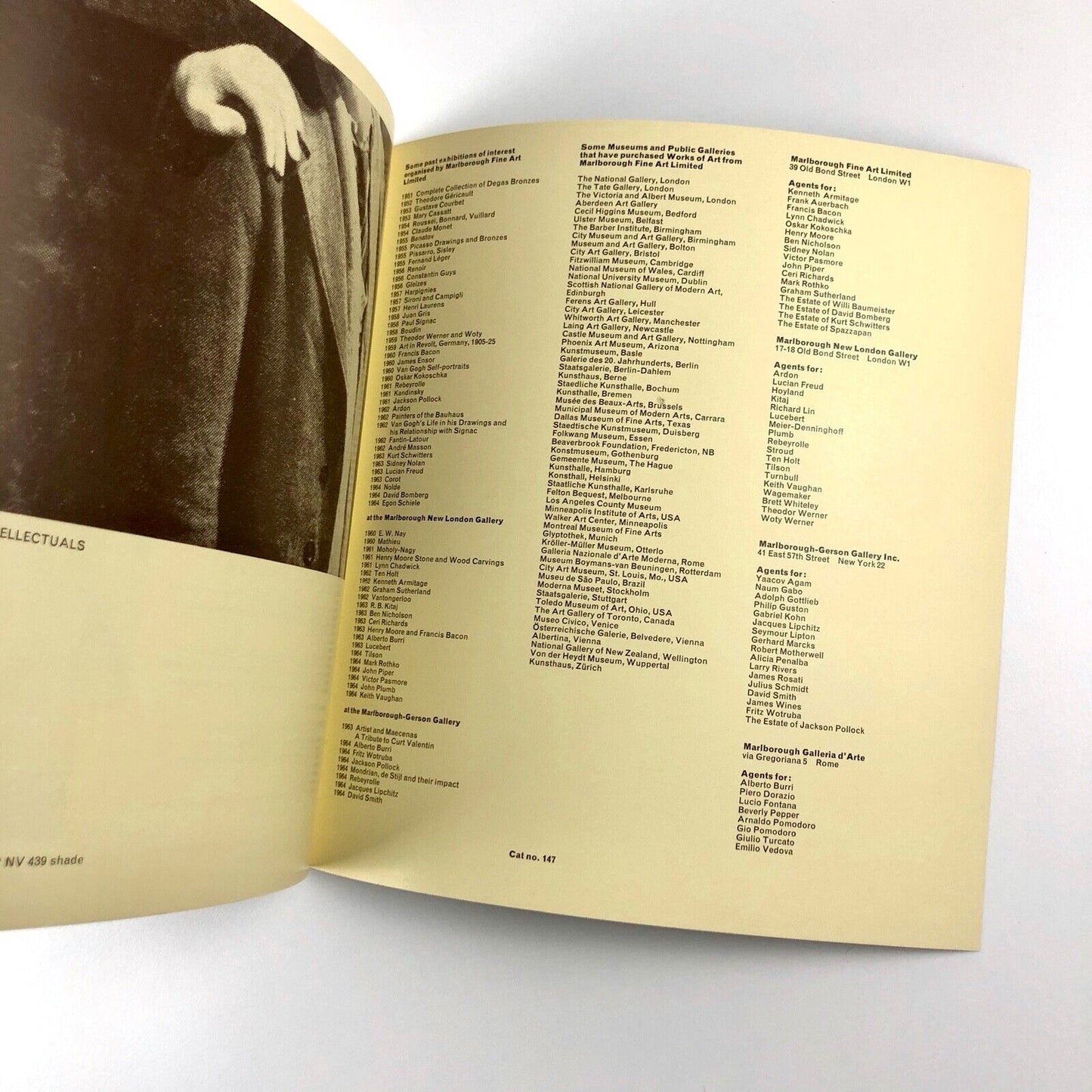 R.B. Kitaj | Marlborough-Gerson New York | Catalogue designed by Gordon House