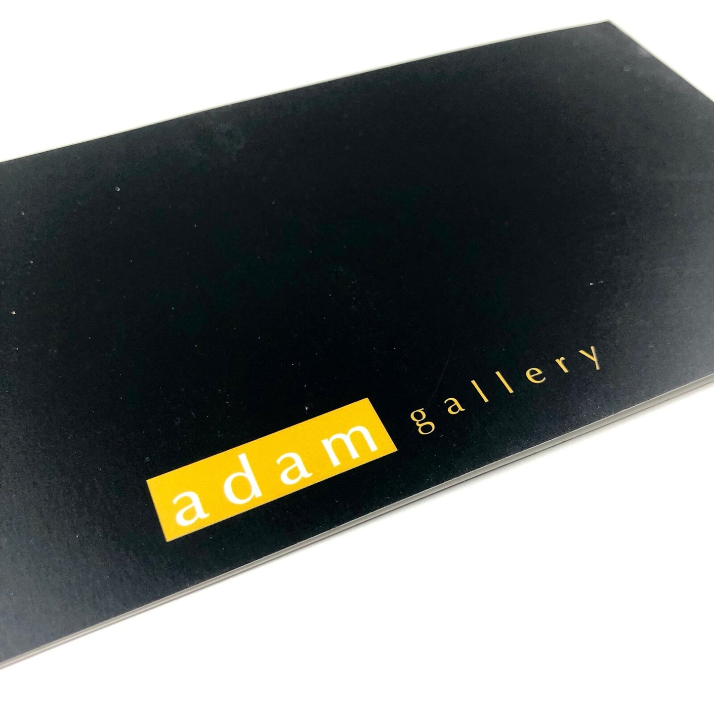 Richard Cartwright | Adam Gallery Bath 4-page private view invitation card, 1999