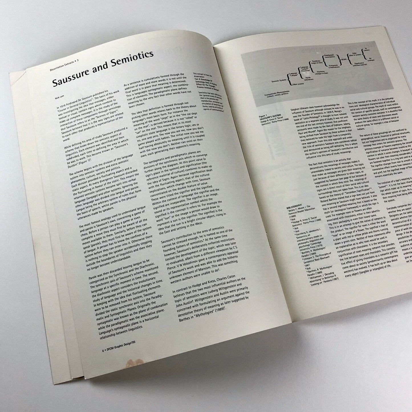 DCFM Graphic Design '95 | Manchester Metropolitan University review, 1995
