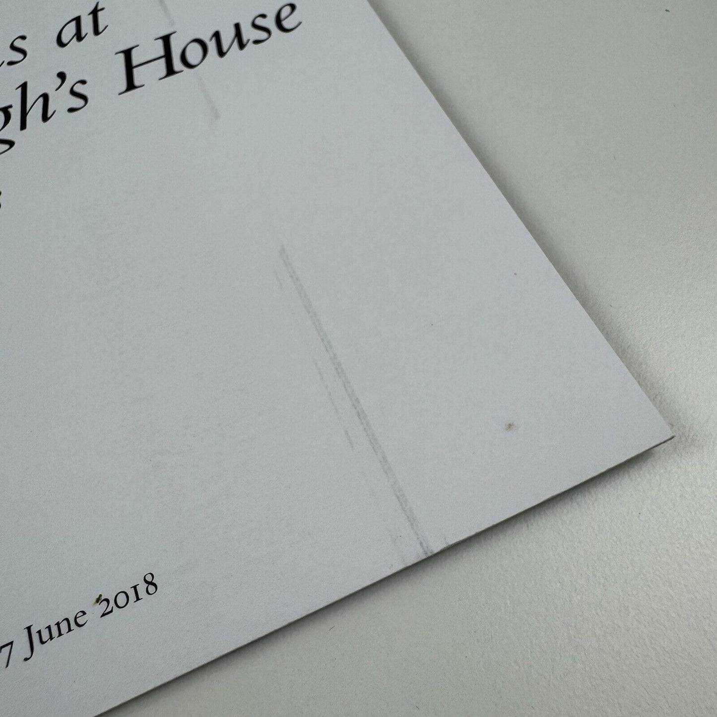 Private view invitation Cedric Morris at Gainsborough’s House, 2018