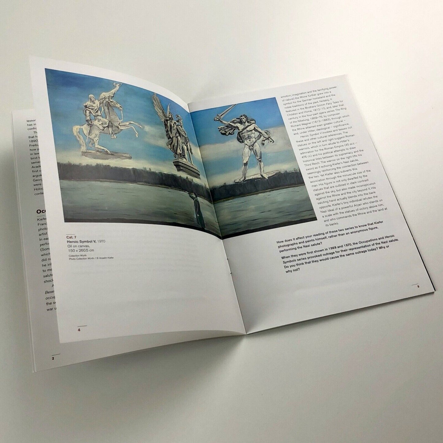 Anselm Kiefer | Royal Academy of Arts 'Exhibition in Focus' booklet, 2014