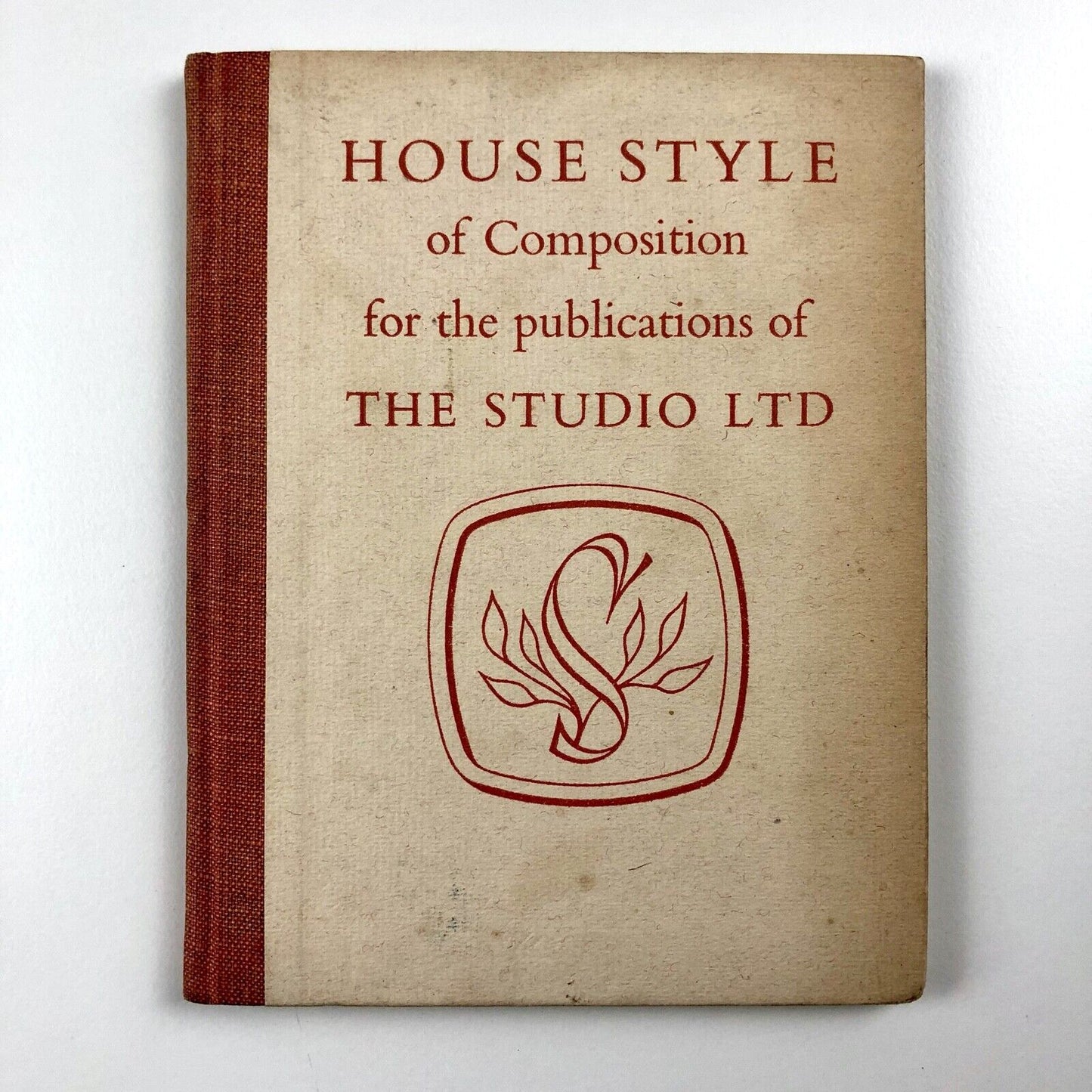 House Style of Composition for the Publications of The Studio Ltd | 1948 booklet