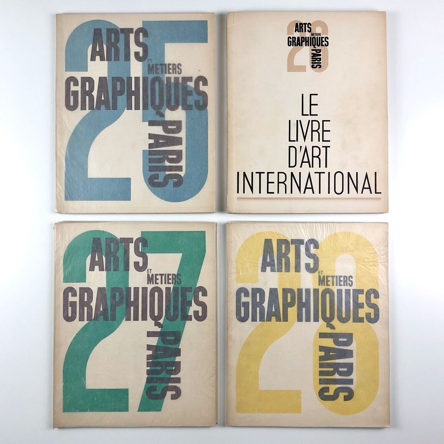 Arts et Métiers Graphiques Vols 1-68 1927-39 Charles Peignot 68 vols some Paul Rand ex-libris