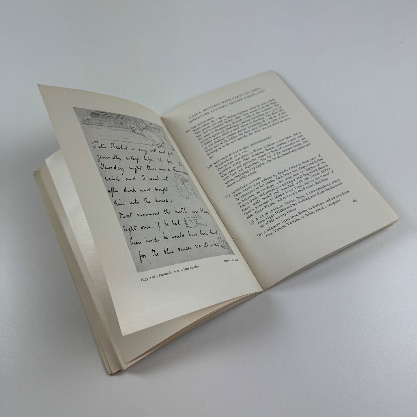 Beatrix Potter 1866-1943. Centenary catalogue 1966. National Book League