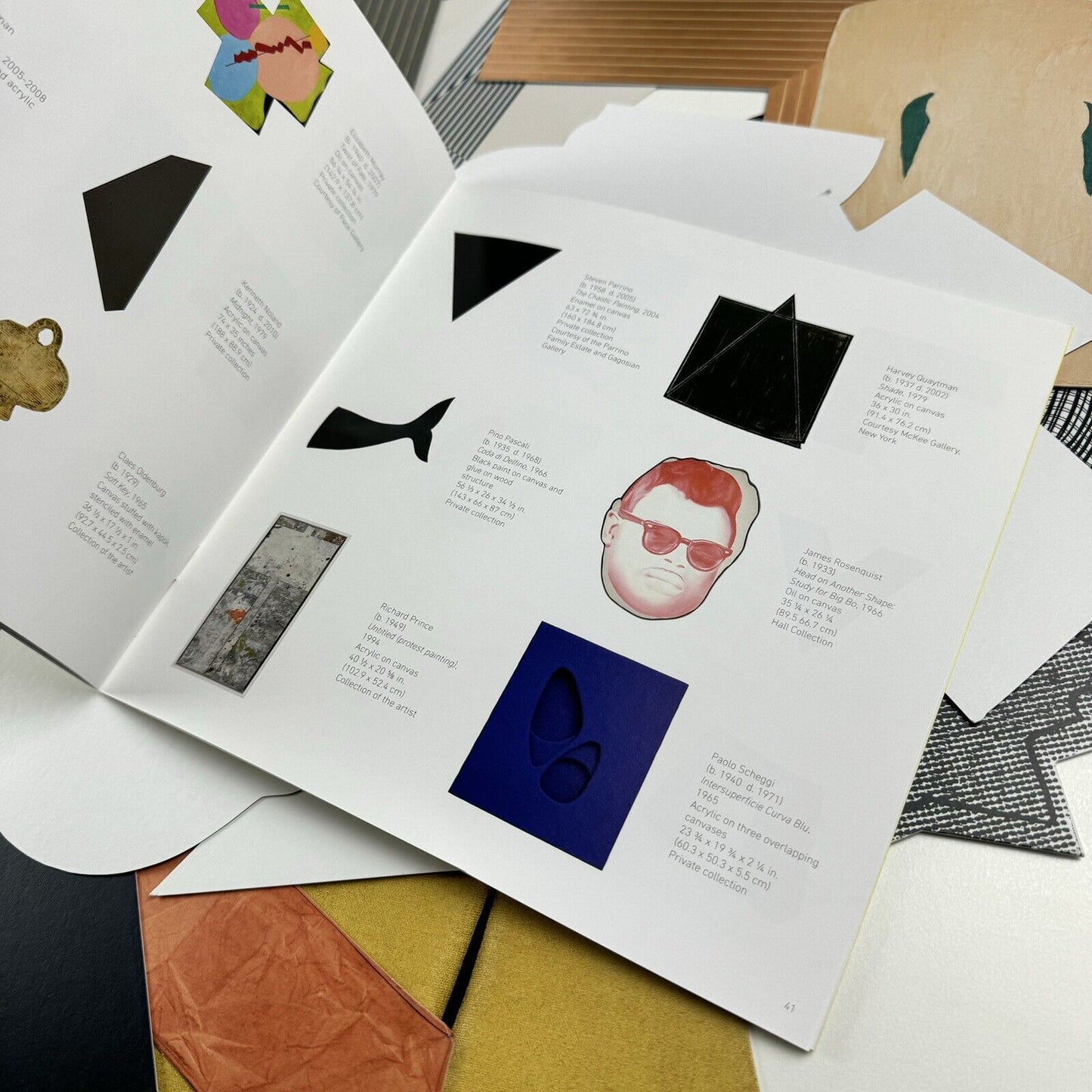 The Shaped Canvas Revisited | Catalogue and die-cut shapes | Luxembourg & Dayan, 2014