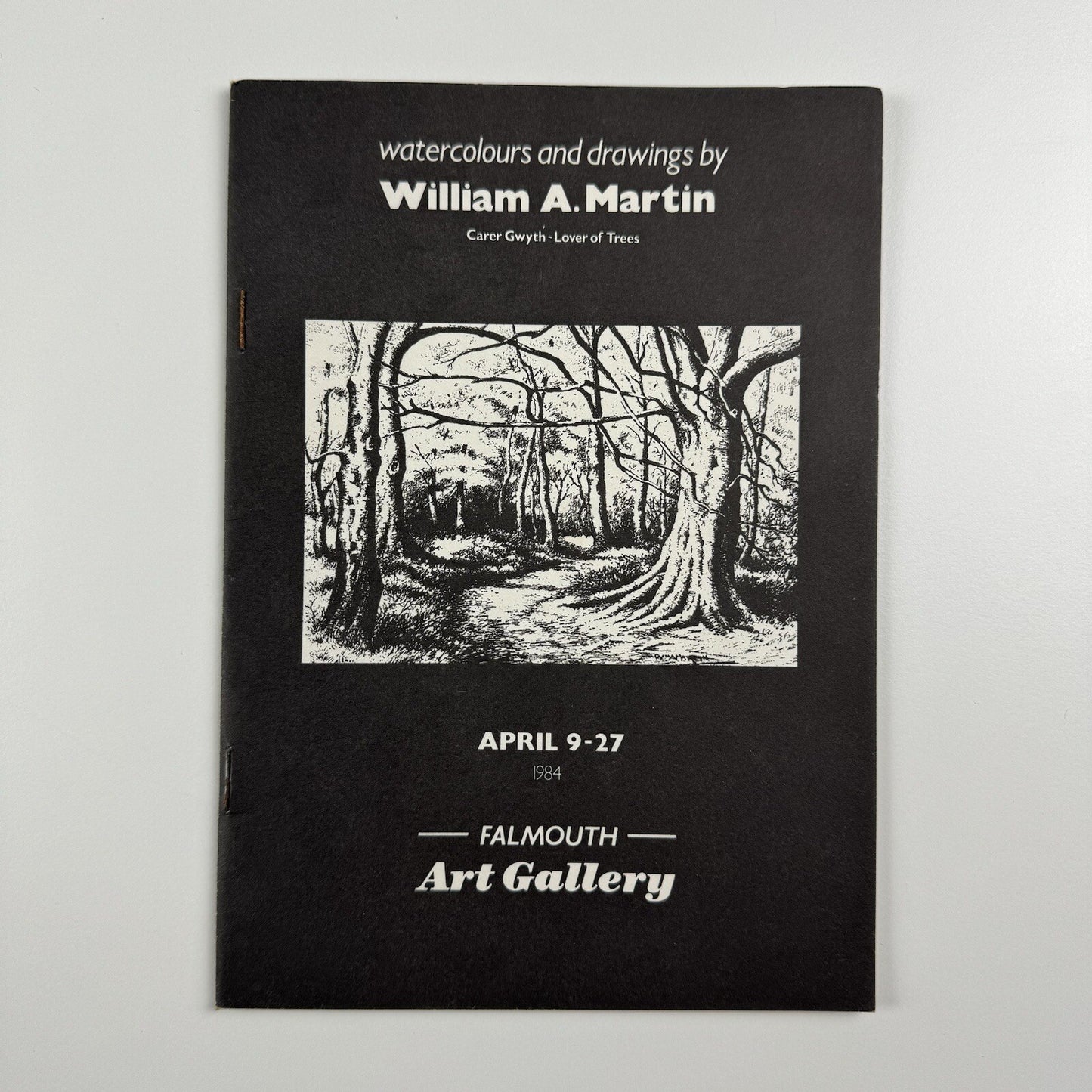 Watercolours and drawings by William. A. Martin | Falmouth Art Gallery catalogue booklet, 1984