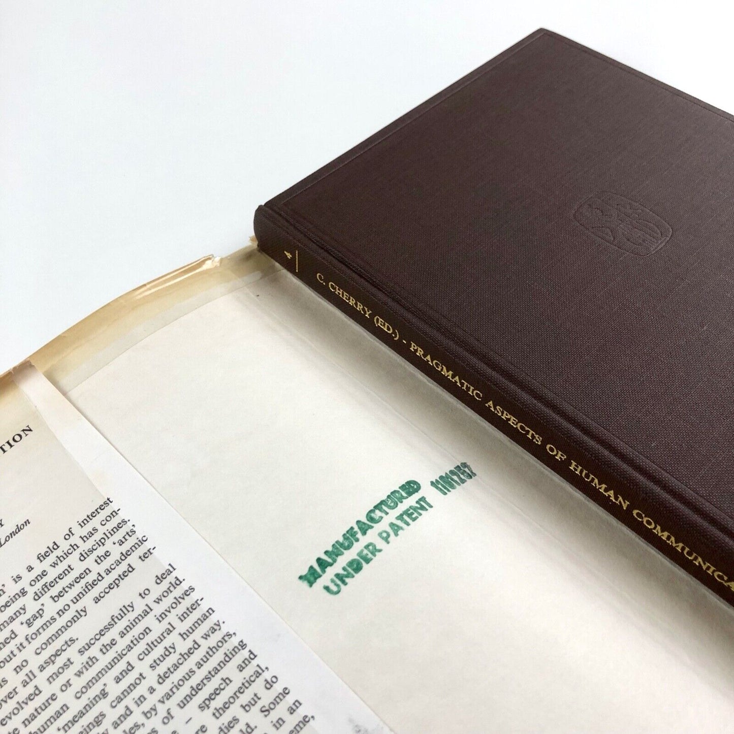 Pragmatic Aspects of Human Communication | Edited by Colin Cherry | D. Reidel Publishing, 1974