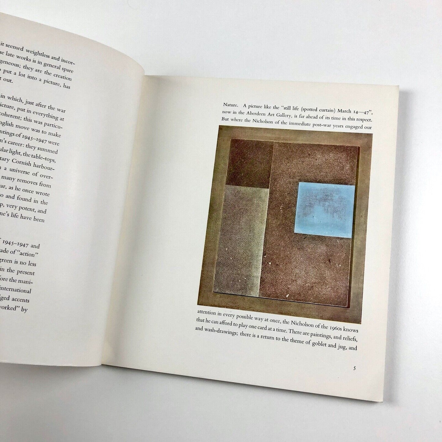 Ben Nicholson exhibition catalogue | Marlborough Fine Art, 1963