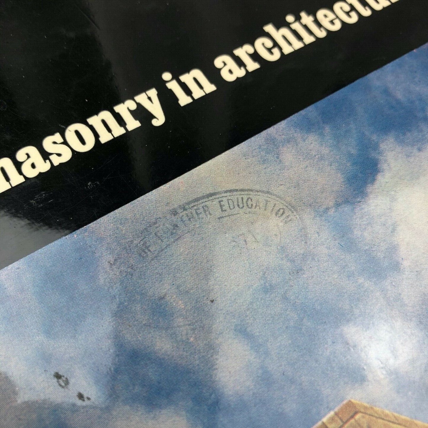 Concrete block masonry in architecture by David Sawtell The Cement and Concrete Association, 1971