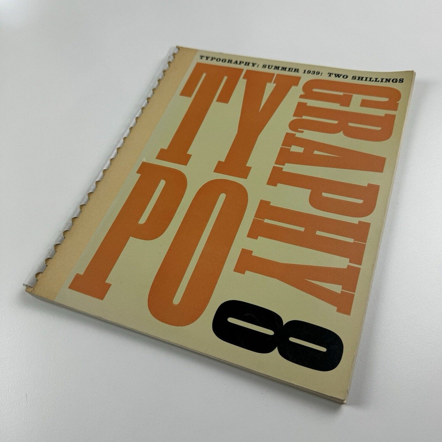 Typography 8 – Summer 1939 | Journal edited by Robert Harling | Shenval Press