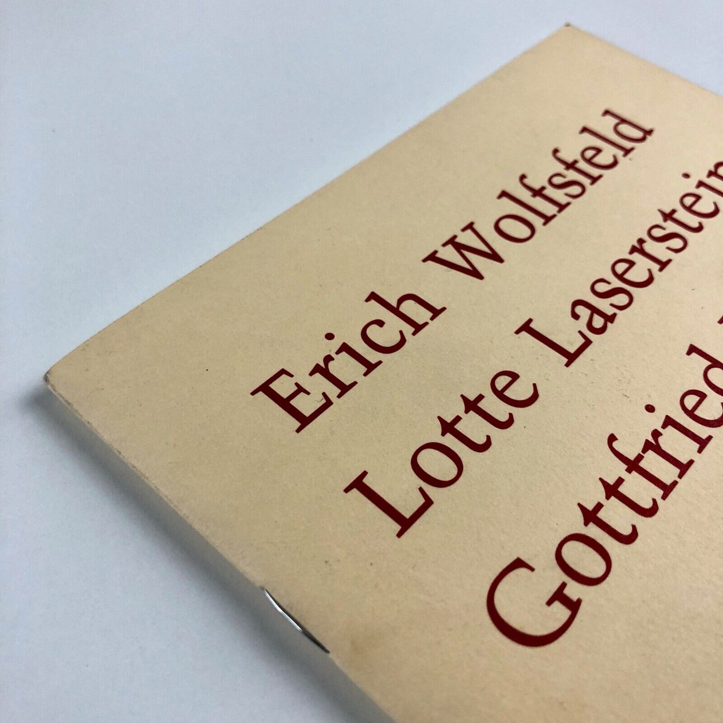 Erich Wolfsfeld, Lotte Laserstein, Gottfried Meyer | Agnew's 1990