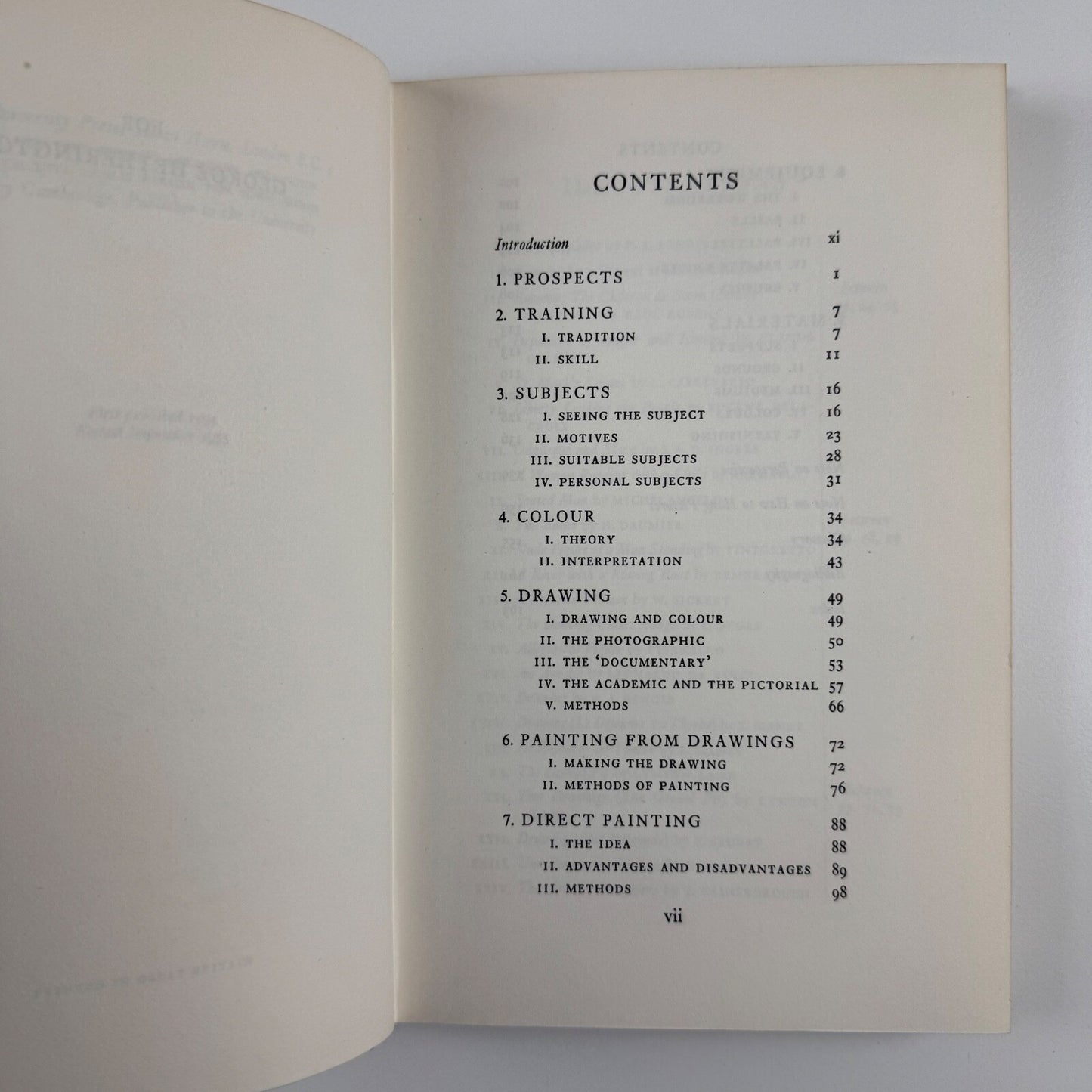Preparation for Painting. The Purpose and Materials of the Artist by Lynton Lamb | Oxford University Press, 1955 second impression