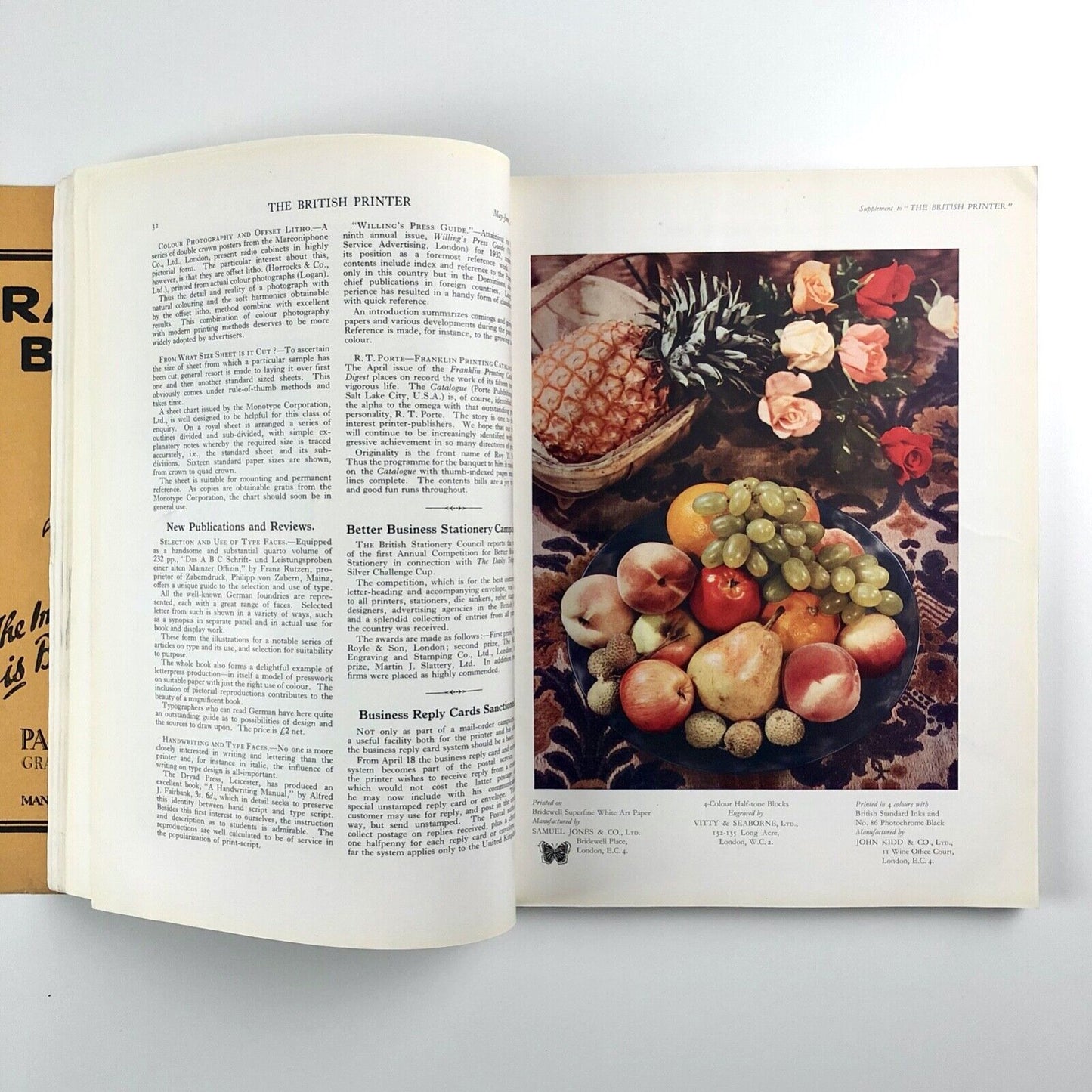 The British Printer journal | Number 265 Vol XLV | May-June 1932