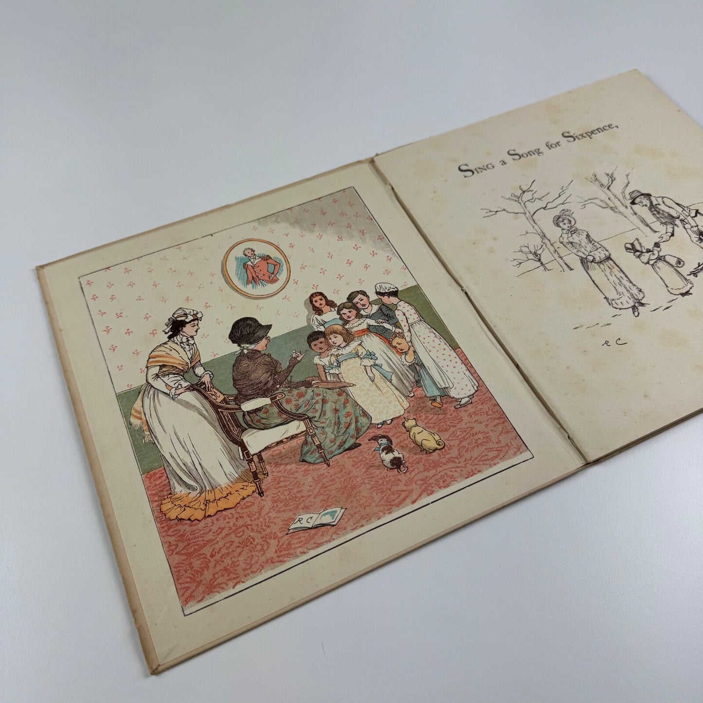 Sing a Song for Sixpence by Randolph Caldecott. R. Caldecott’s Picture Books, Frederick Warne and Co, undated